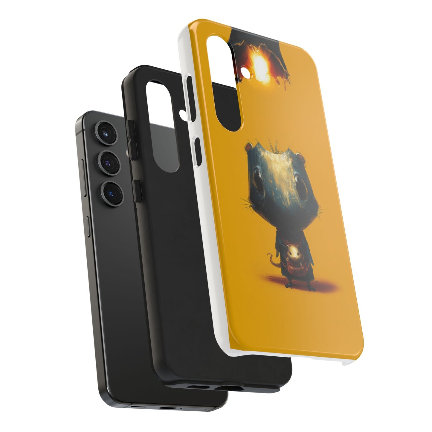 Whimsical Tough Phone Case | Cute Character Design for Animal Lovers