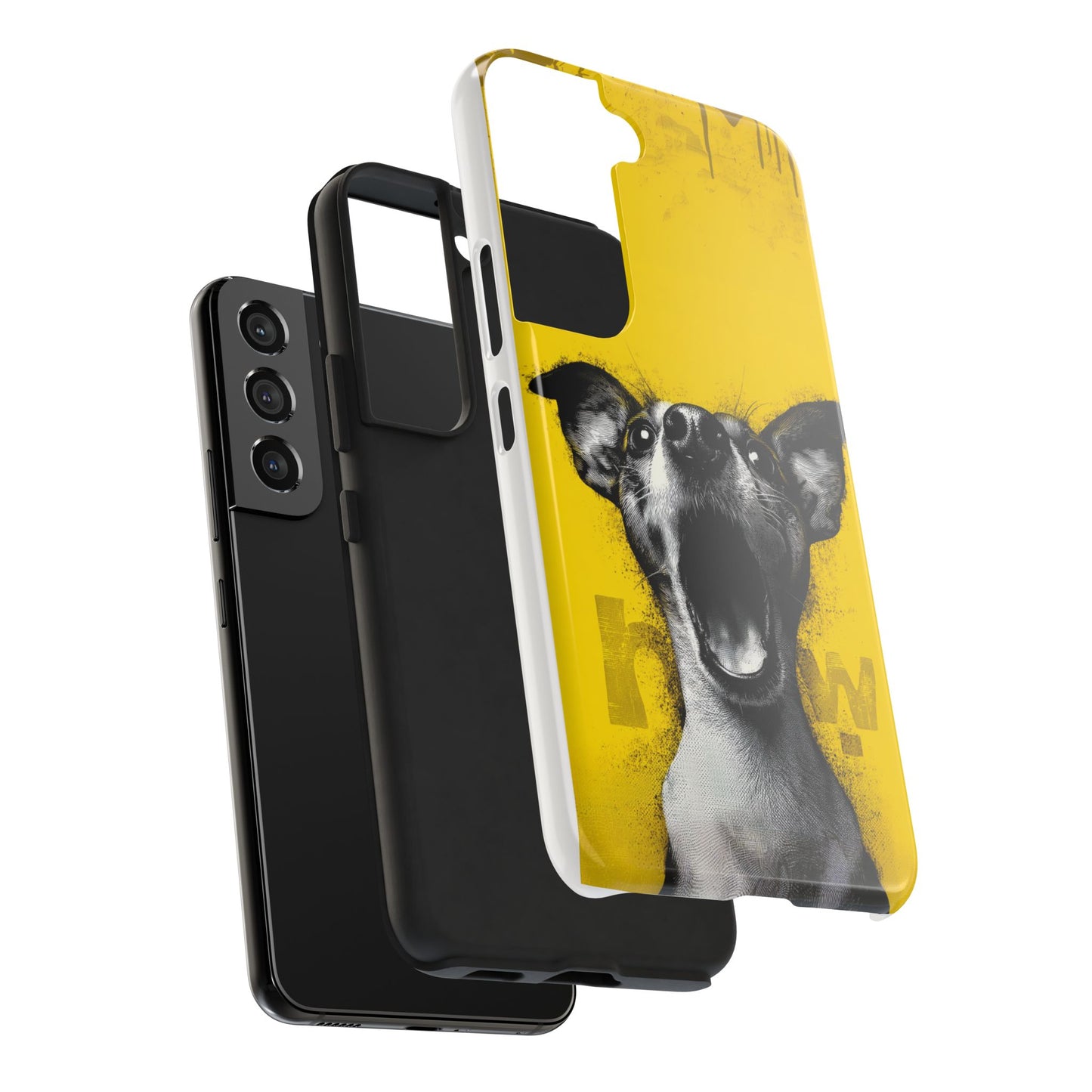 Vibrant Dog Lover Tough Phone Case – Durable Pet-Inspired Protection with Bold Design