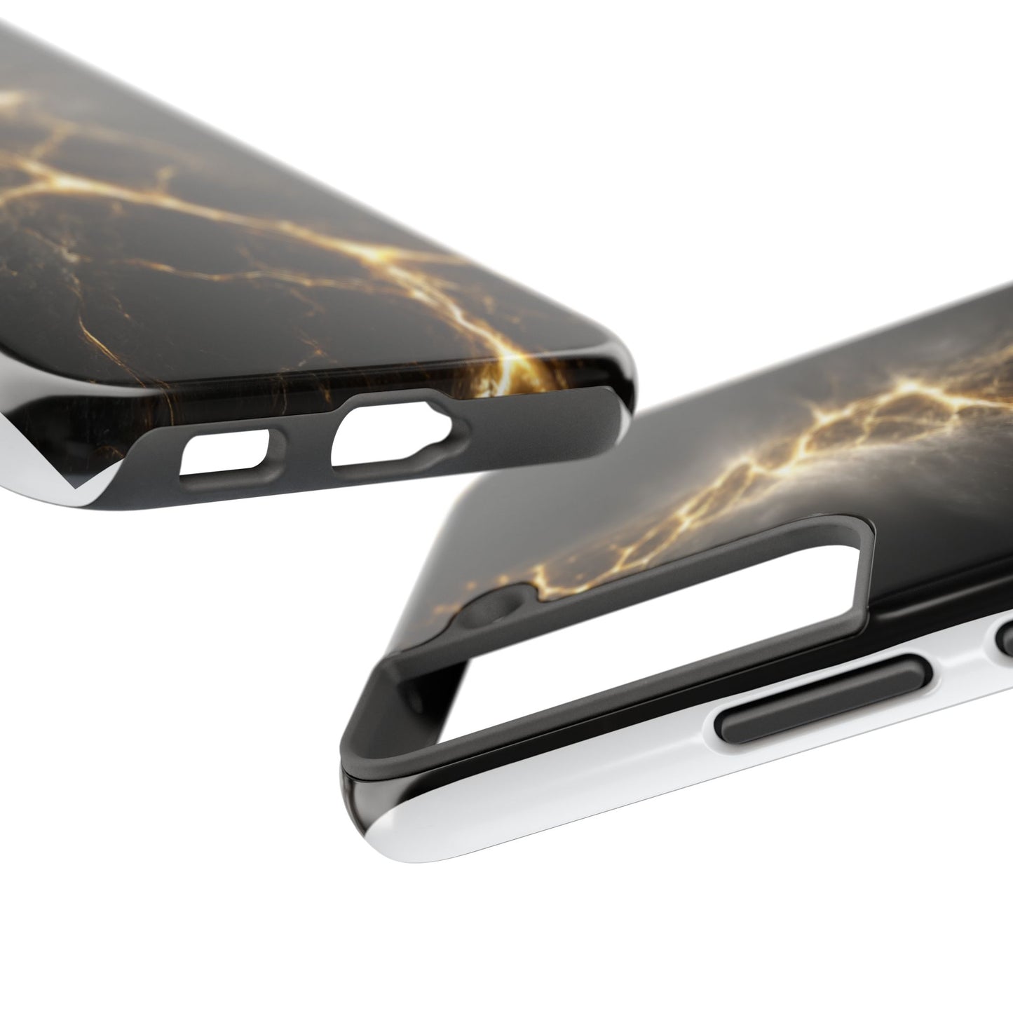 Lightning Bolt Tough Phone Case - Durable & Stylish Protection