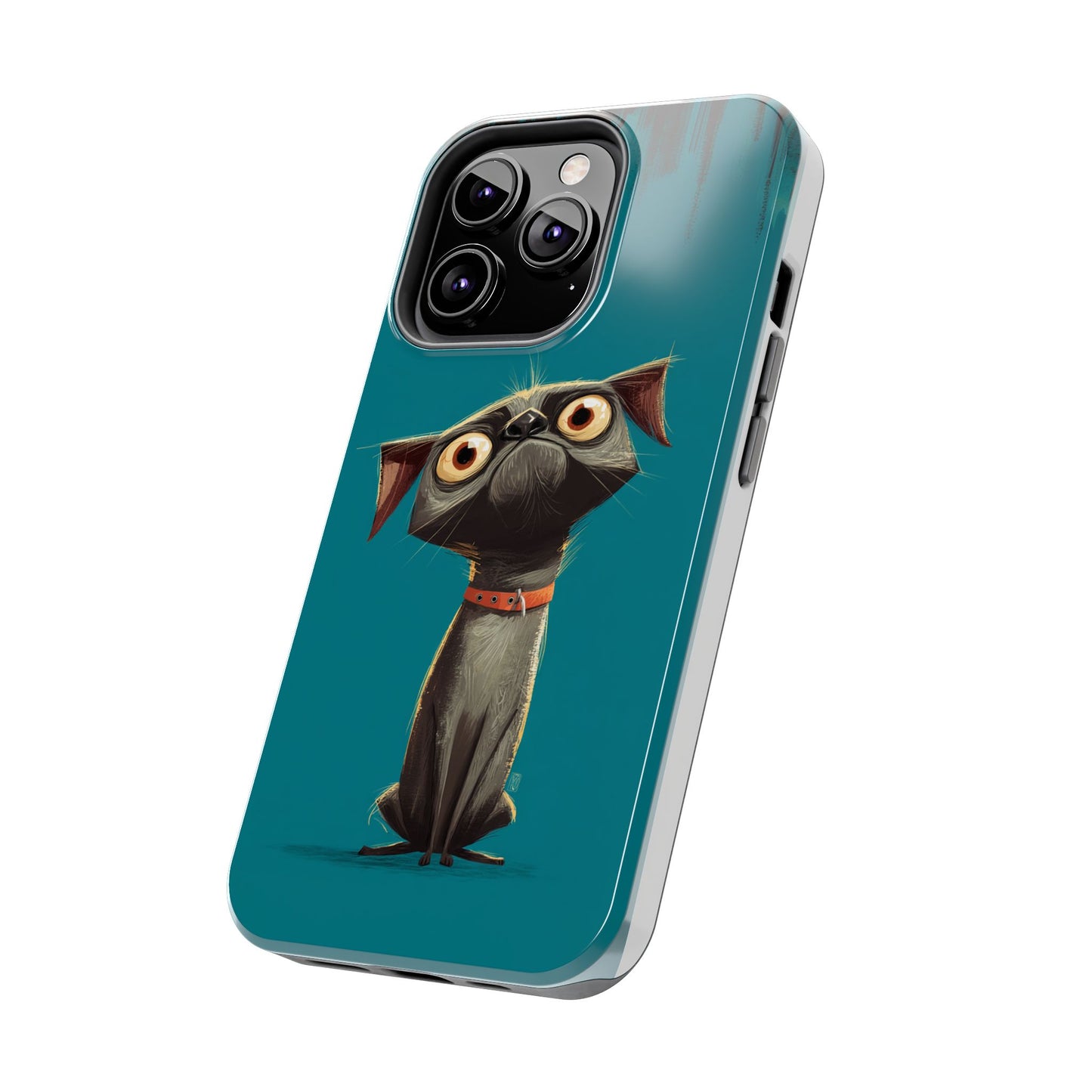 Cute Dog Tough Phone Case - Durable Protection for Pet Lovers