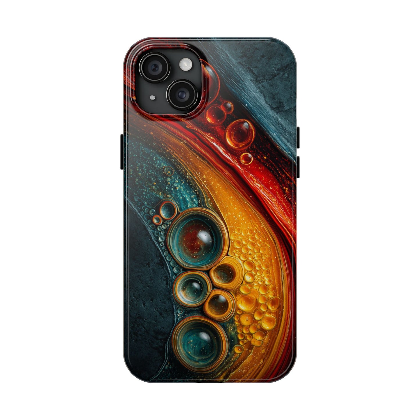Vibrant Abstract Phone Case - Tough Protection with Style
