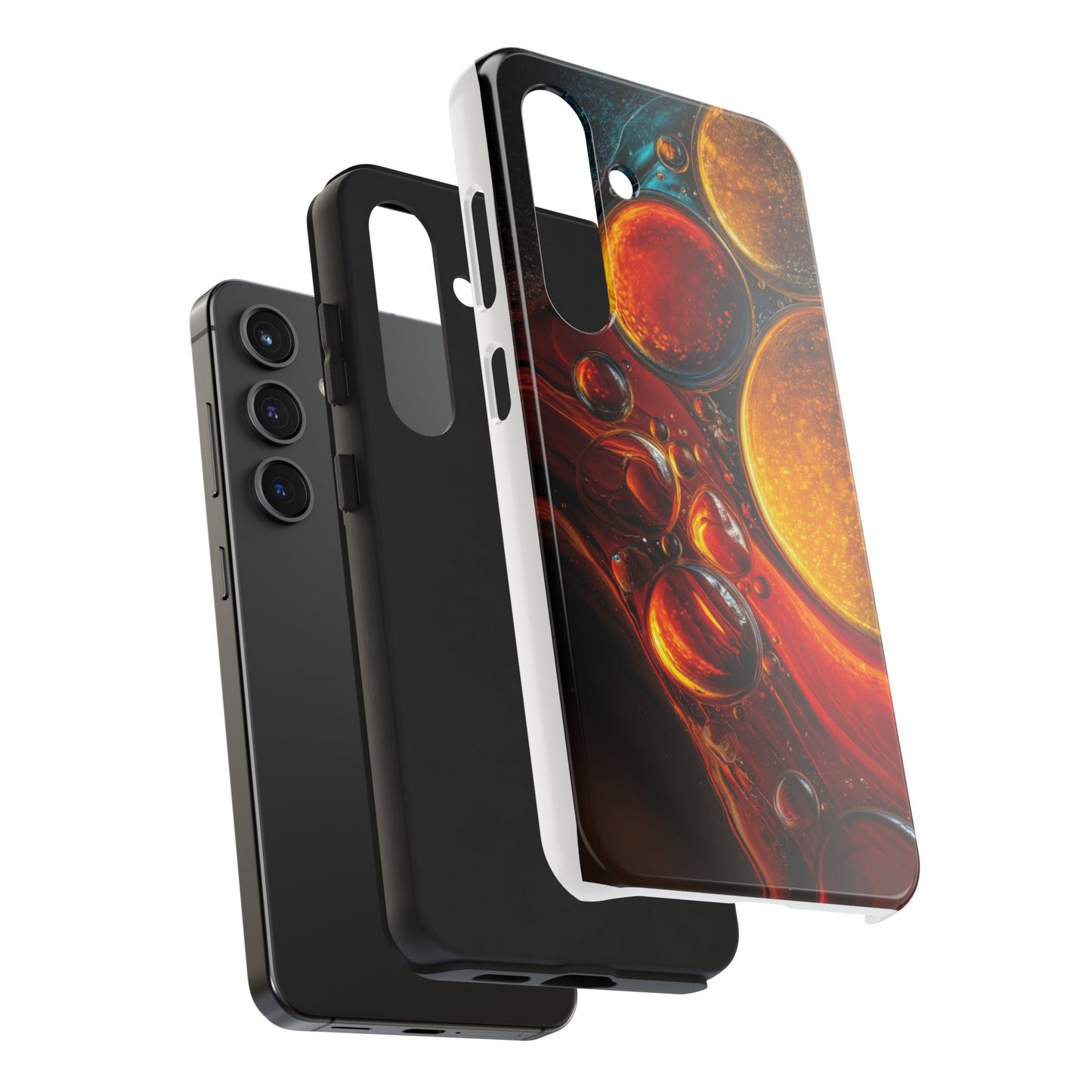 Vibrant Abstract Tough Phone Case - Protective Cover with Colorful Design