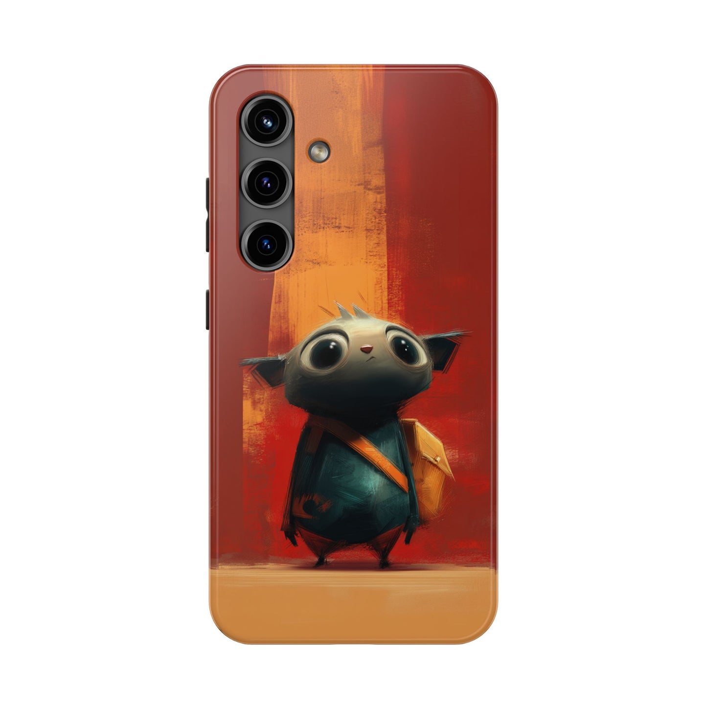 Adventurous Character Tough Phone Case - Durable Protection for Creative Souls