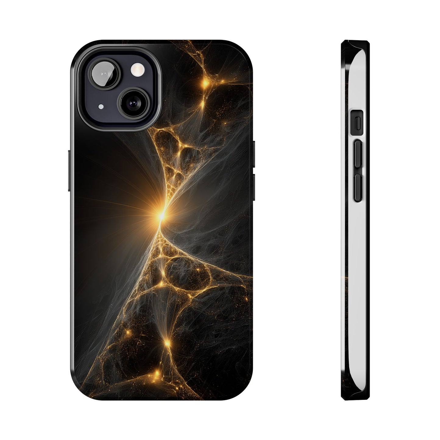 Cosmic Glow Tough Phone Case - Durable Protection with Stunning Galaxy Design