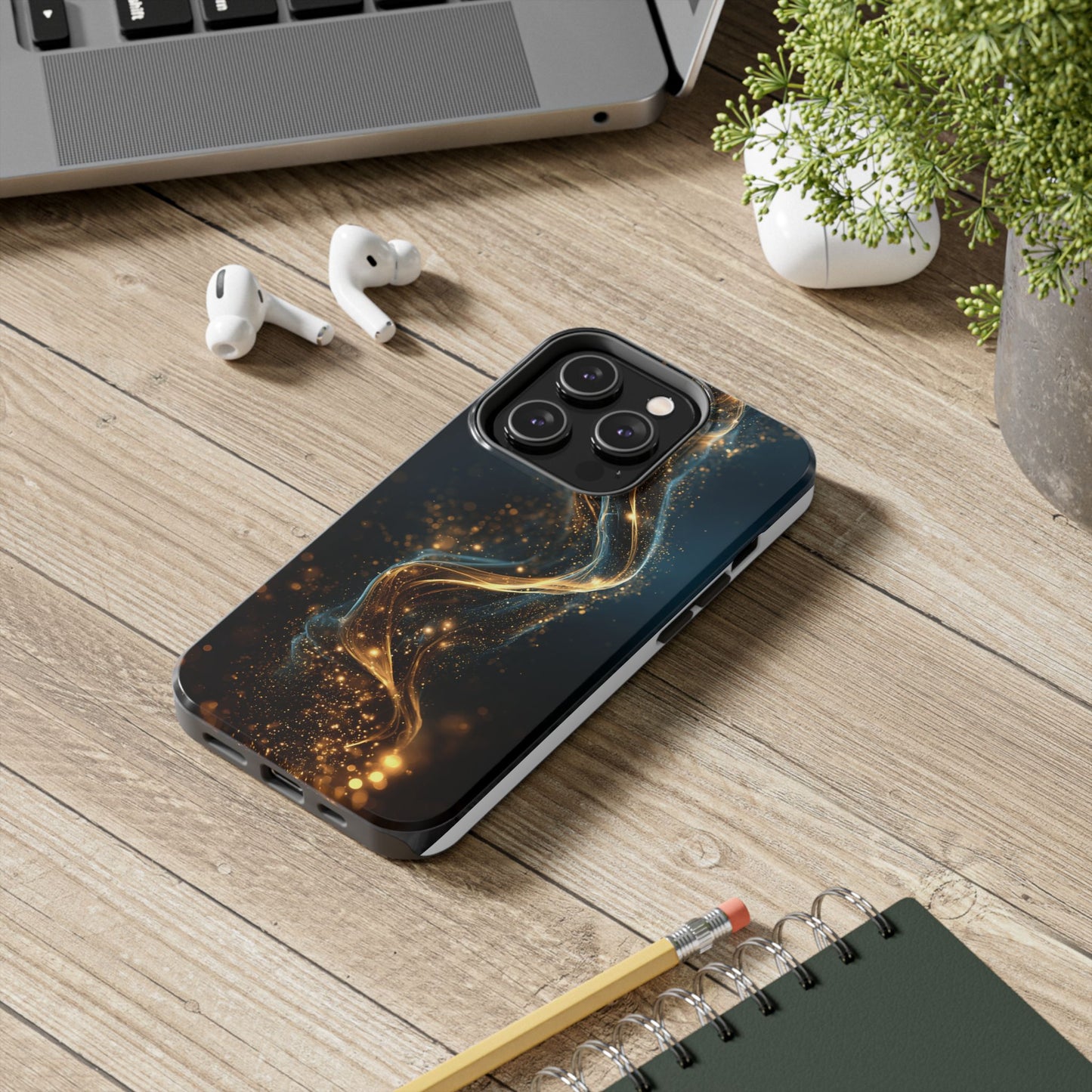 Elegant Glitter Tough Phone Case - Stylish & Durable Protection