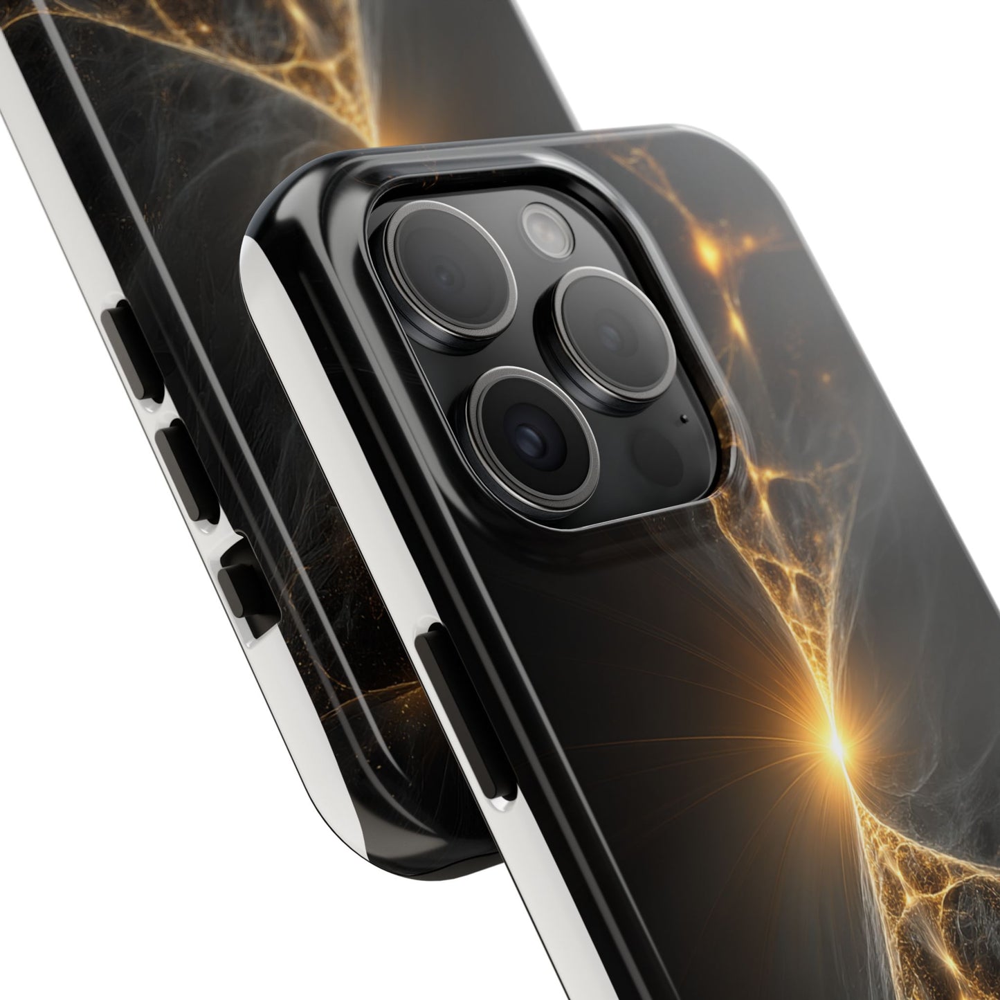 Cosmic Glow Tough Phone Case - Durable Protection with Stunning Galaxy Design