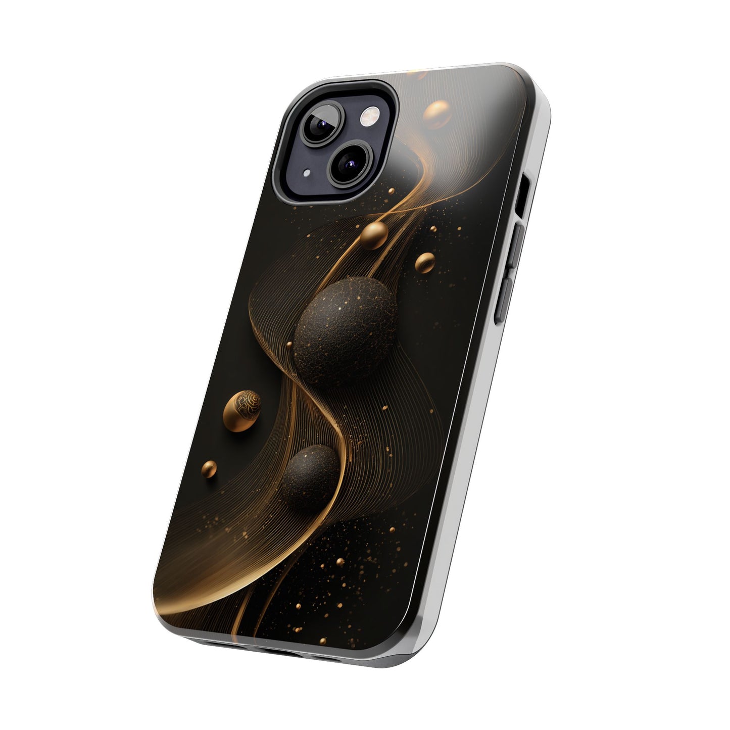 Elegant Abstract Galaxy Tough Phone Case - Perfect for Cosmic Art Lovers