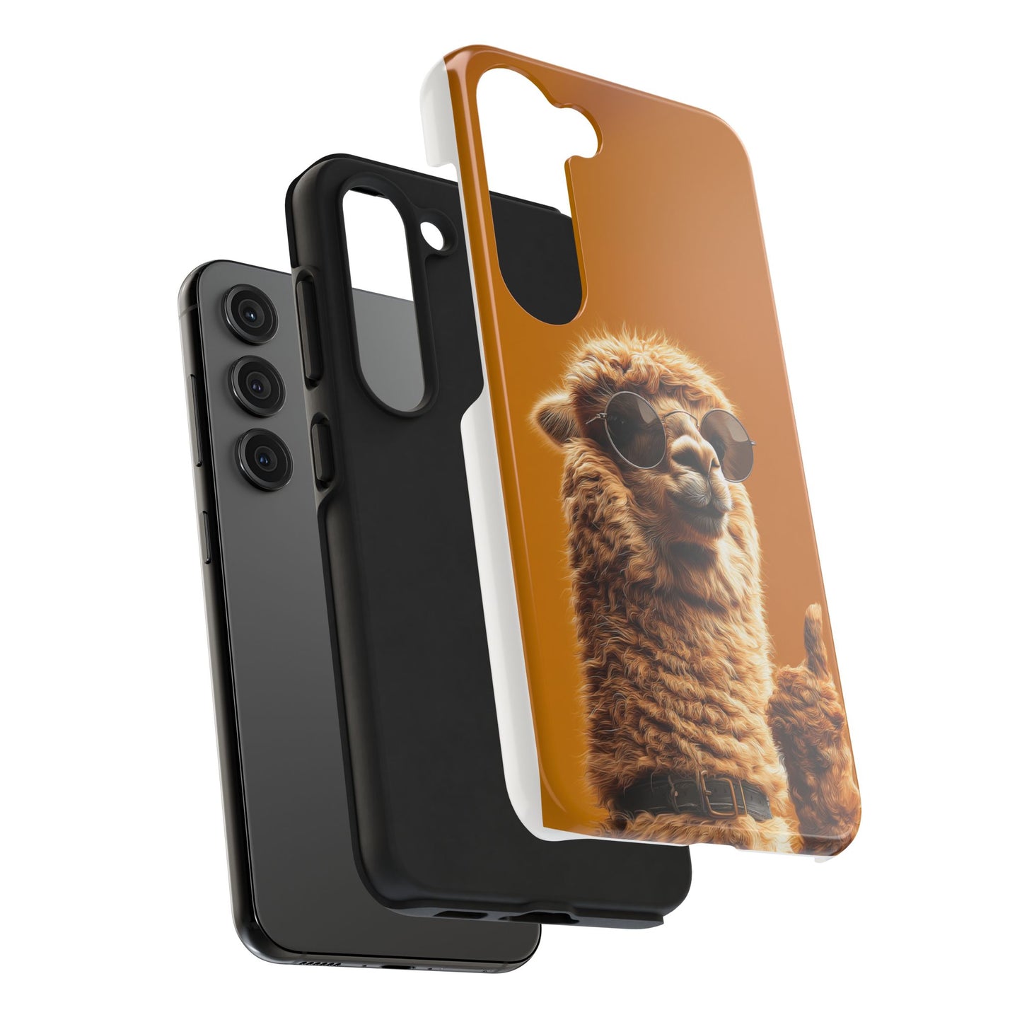 Funny Llama Tough Phone Case - Durable Protection with Cool Vibe