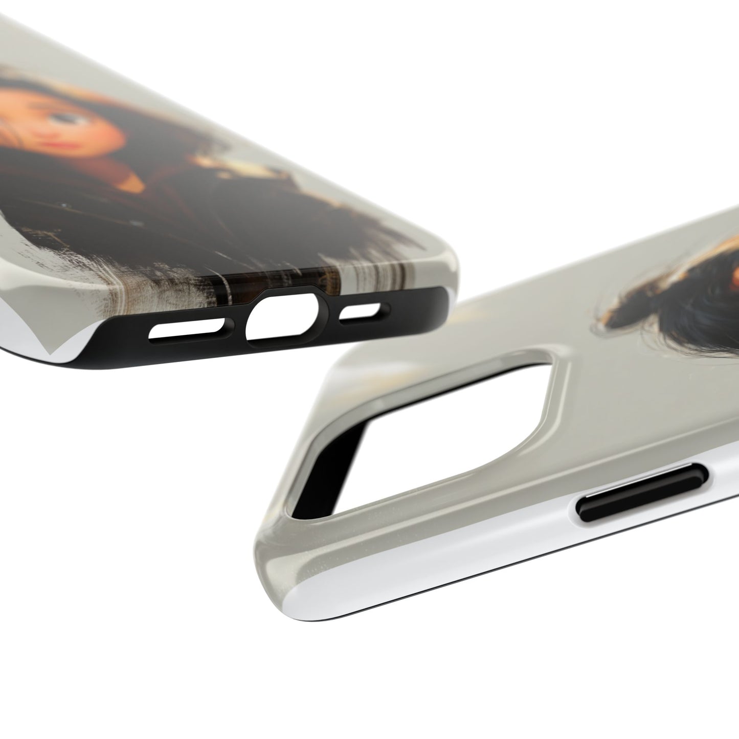 Artistic Tough Phone Case - Unique Design for Creative Souls