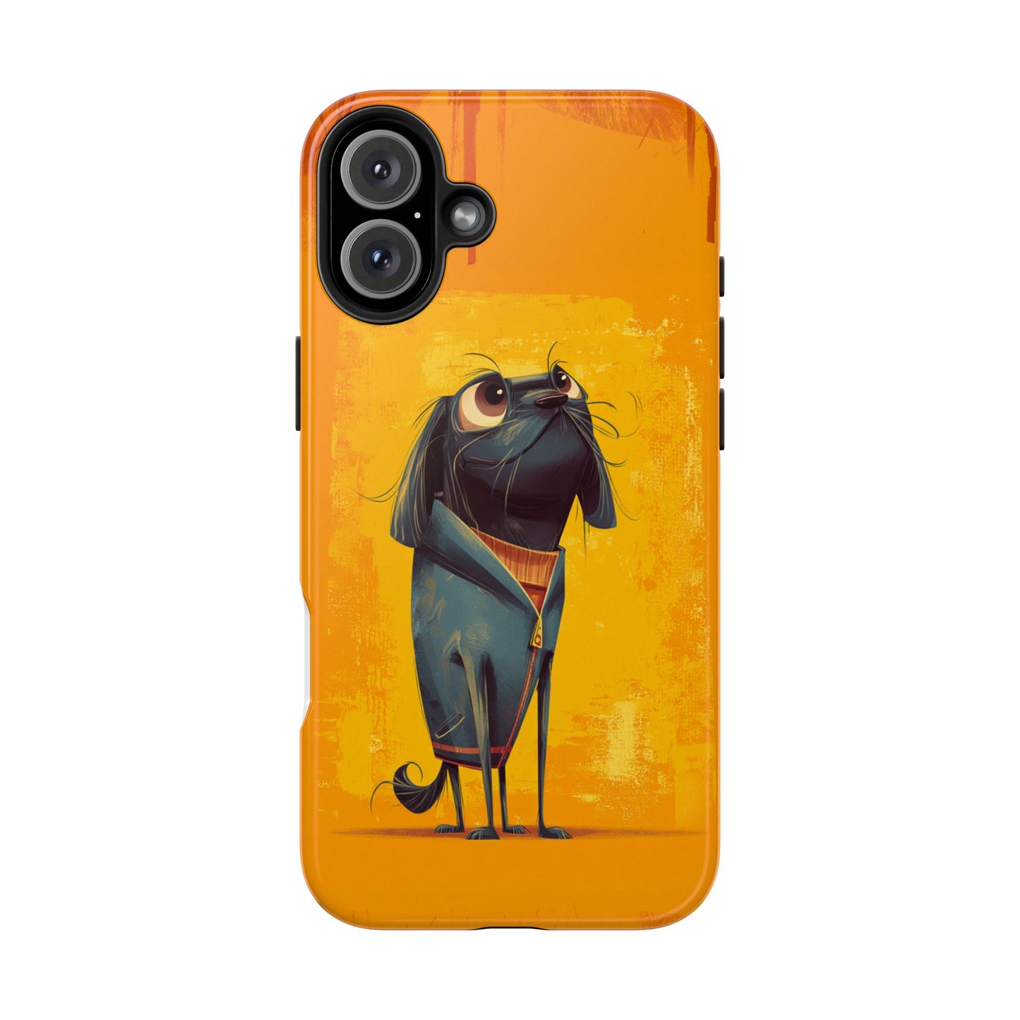 Fun Dog Art Tough Phone Case - Durable Pet Lover Gift