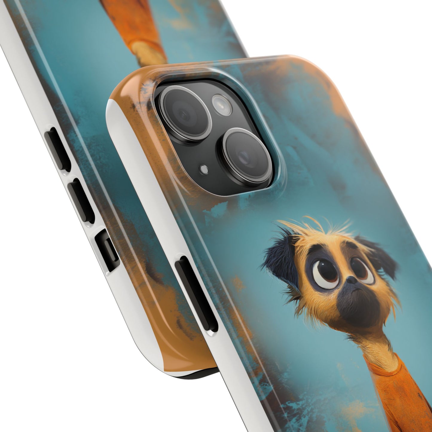 Cute Cartoon Dog Tough Phone Case for Pet Lovers
