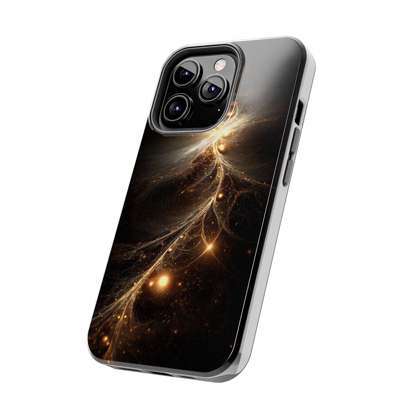 Cosmic Glow Tough Phone Case - Galaxy Design for Sci-Fi Lovers