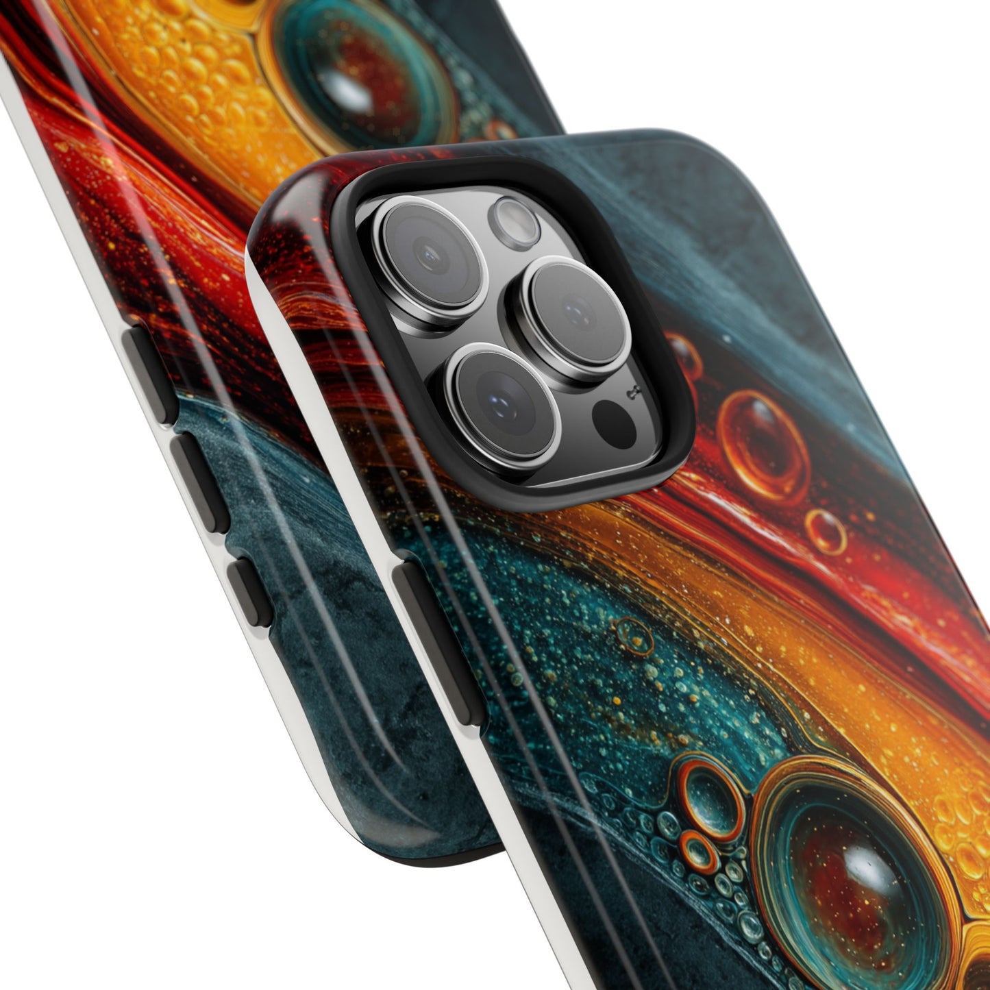 Vibrant Abstract Phone Case - Tough Protection with Style