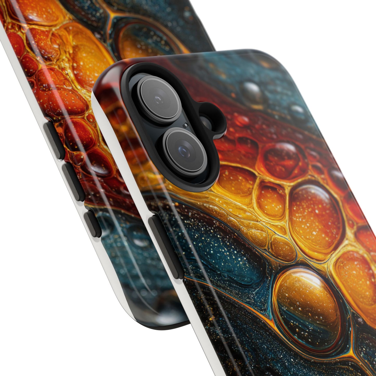 Abstract Art Tough Phone Case - Colorful Design for Stylish Protection