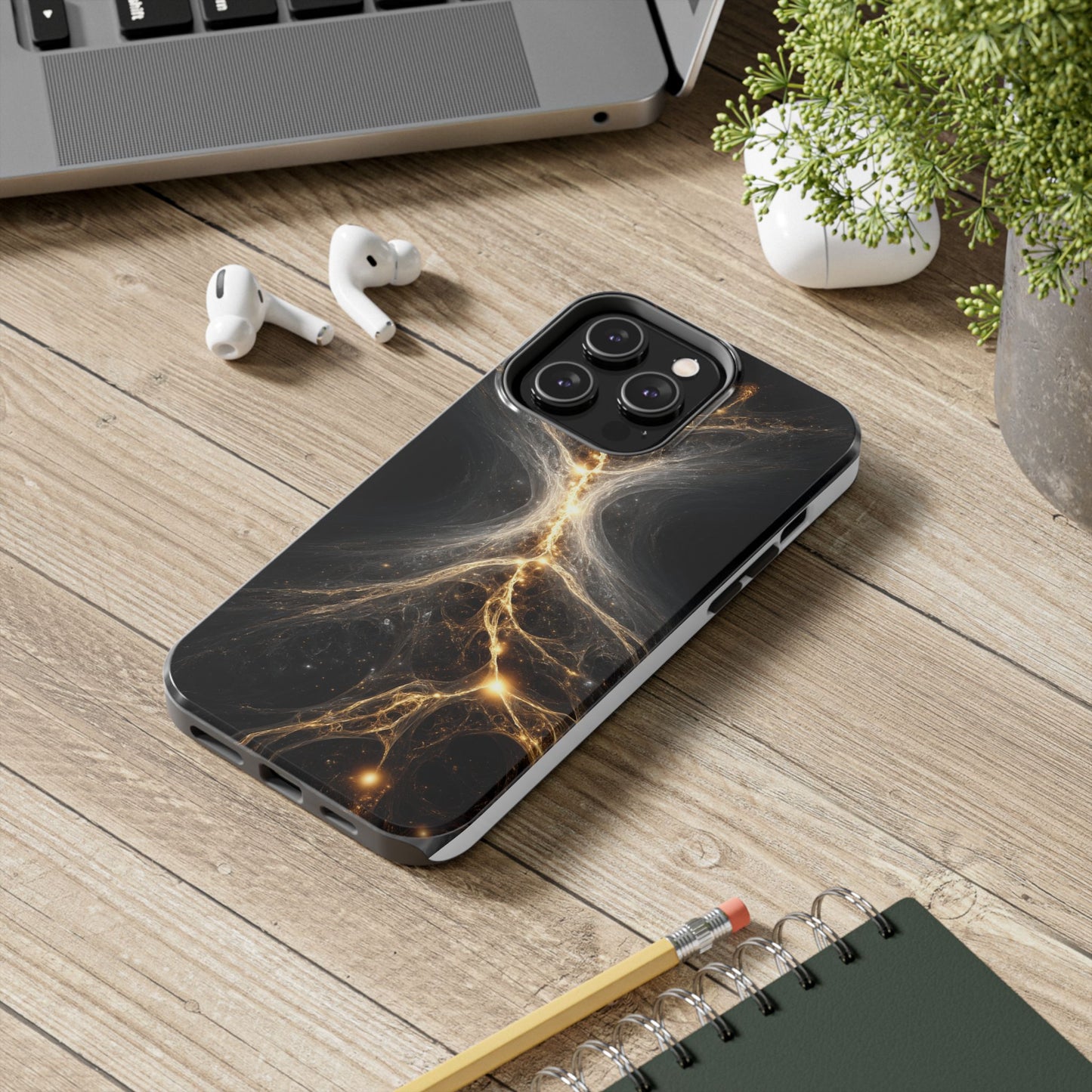 Cosmic Galaxy Tough Phone Case - Durable Protection with Astral Design