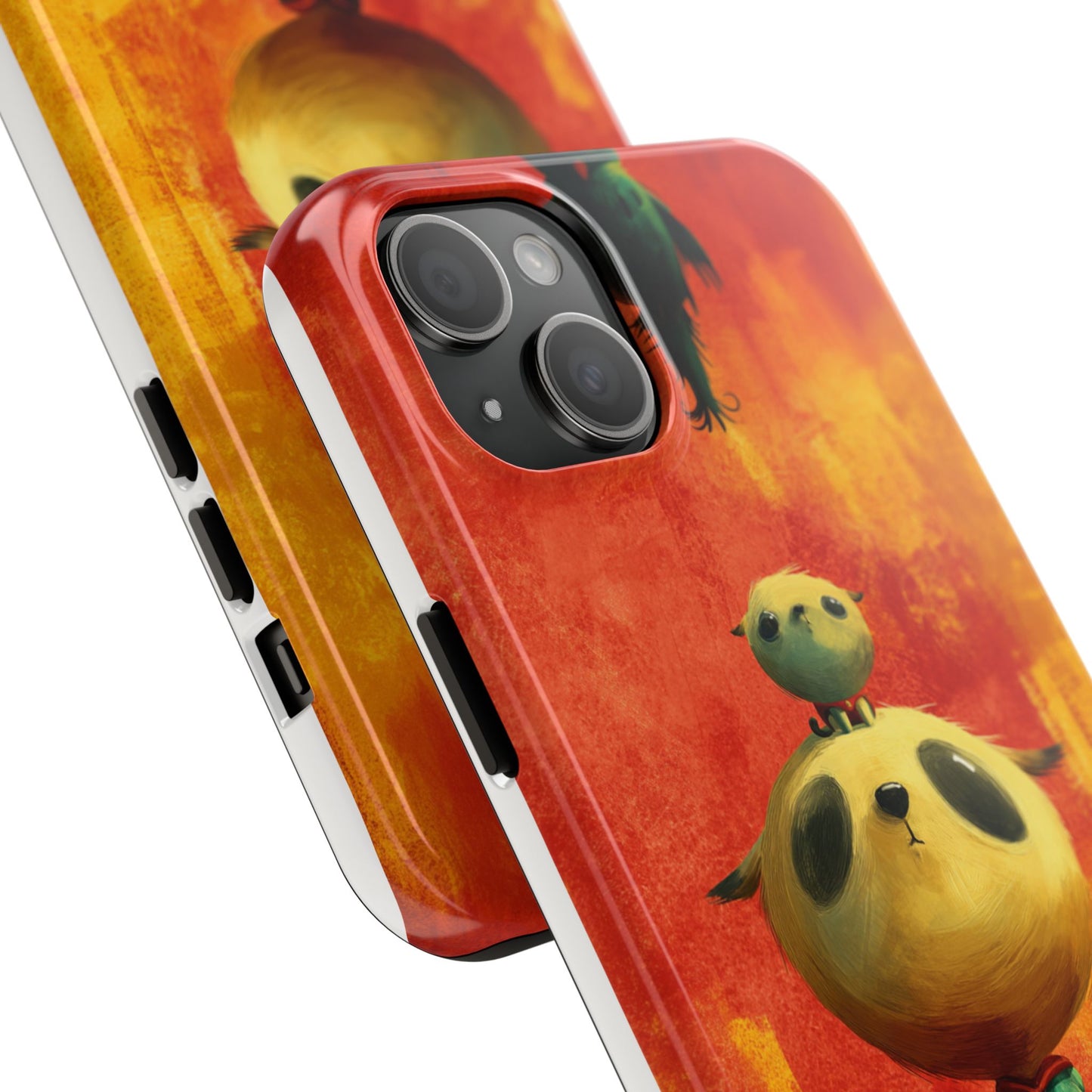 Whimsical Tough Phone Cases - Cute Animal Design for Trendy Protection