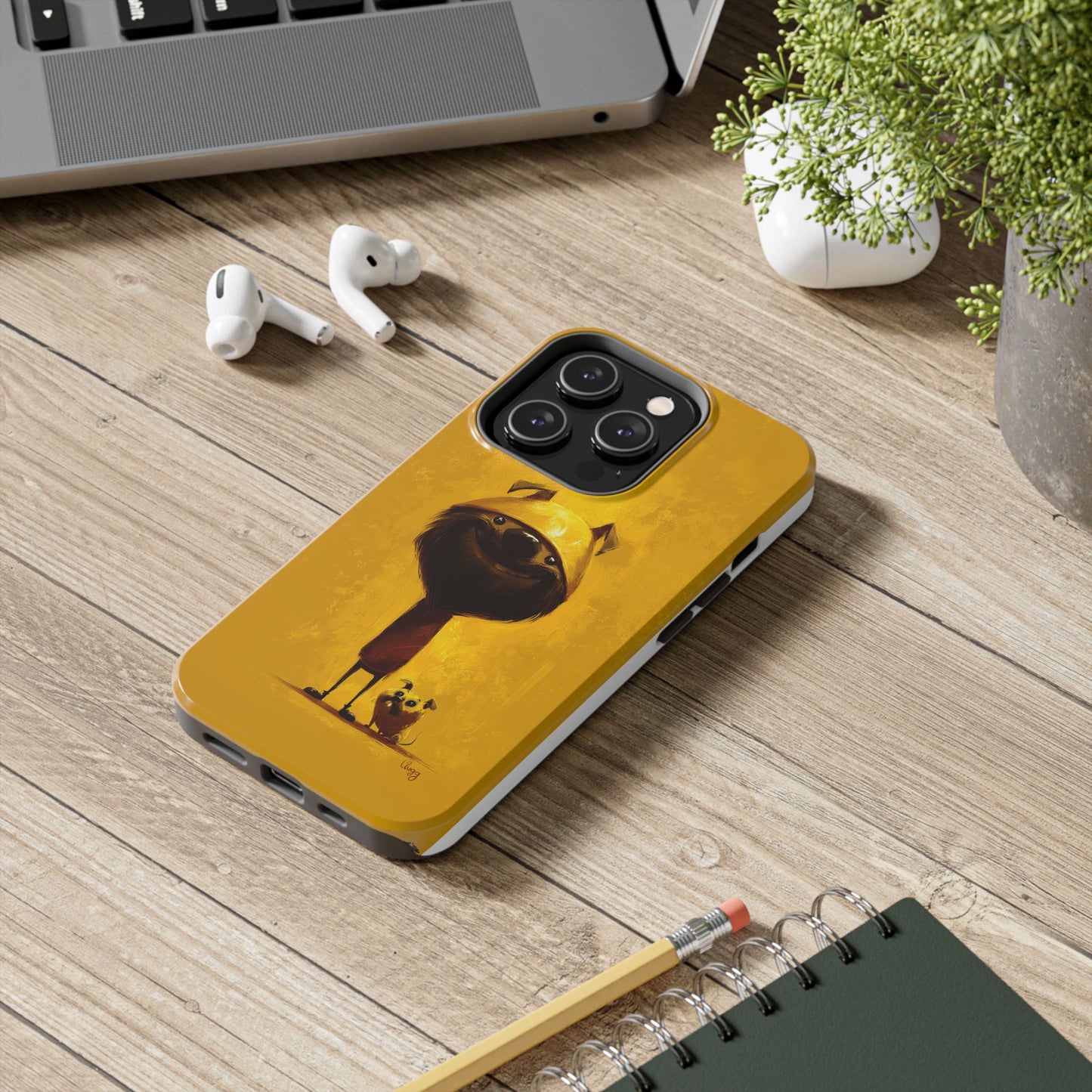 Cute Dog-Themed Tough Phone Cases - Durable Protection & Fun Design