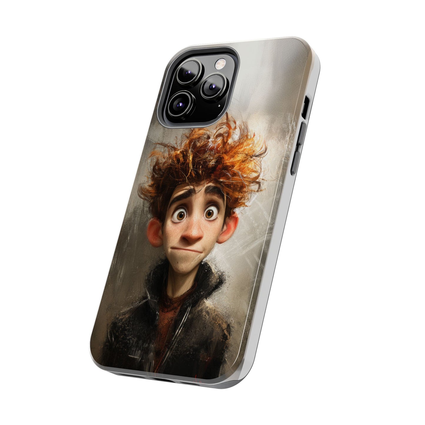 Whimsical Tough Phone Case – Unique Art Design for Creative Souls