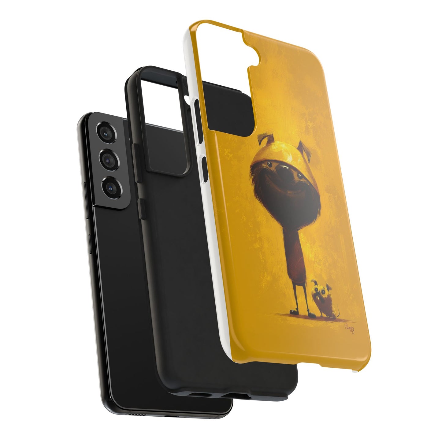 Cute Dog-Themed Tough Phone Cases - Durable Protection & Fun Design