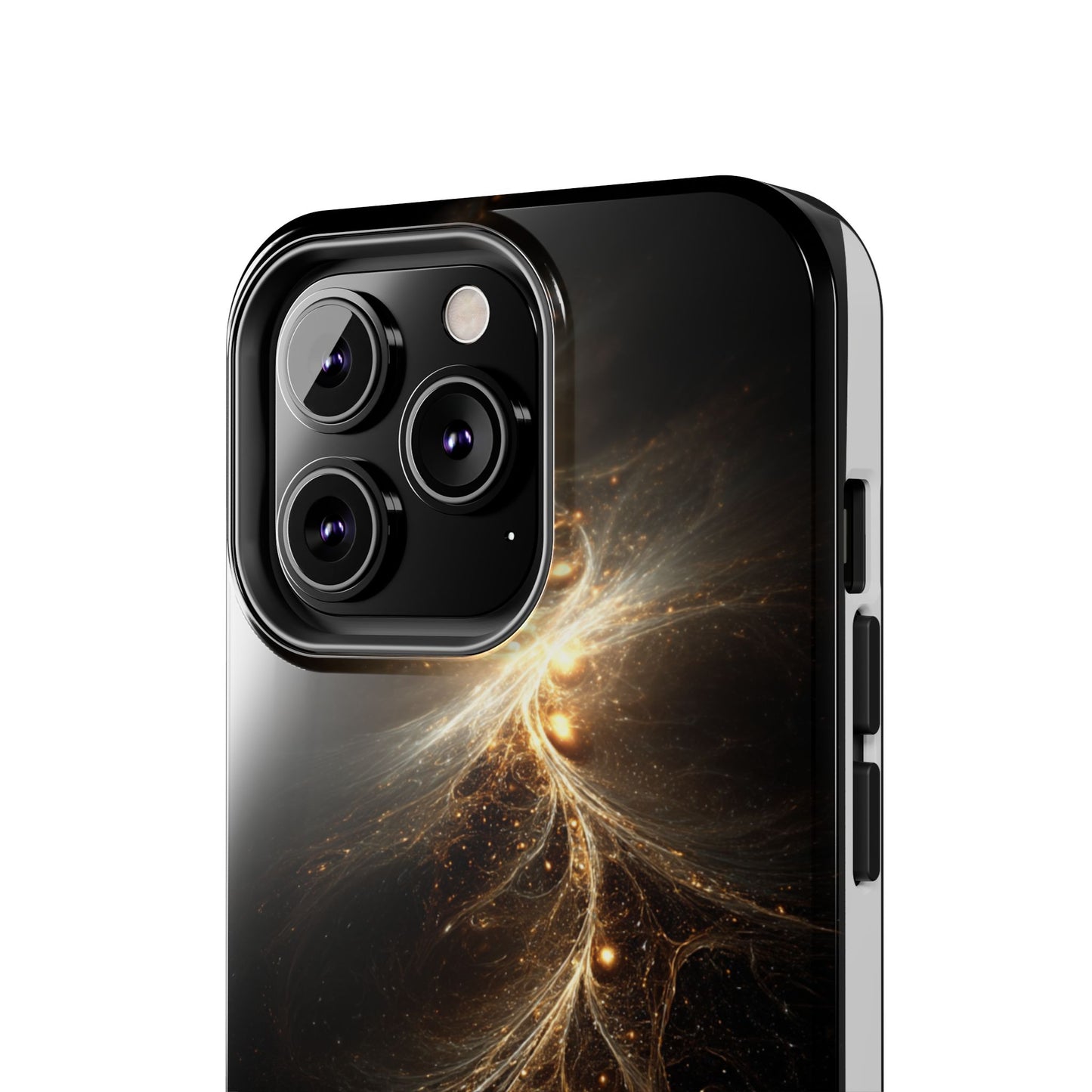Cosmic Glow Tough Phone Case - Galaxy Design for Sci-Fi Lovers