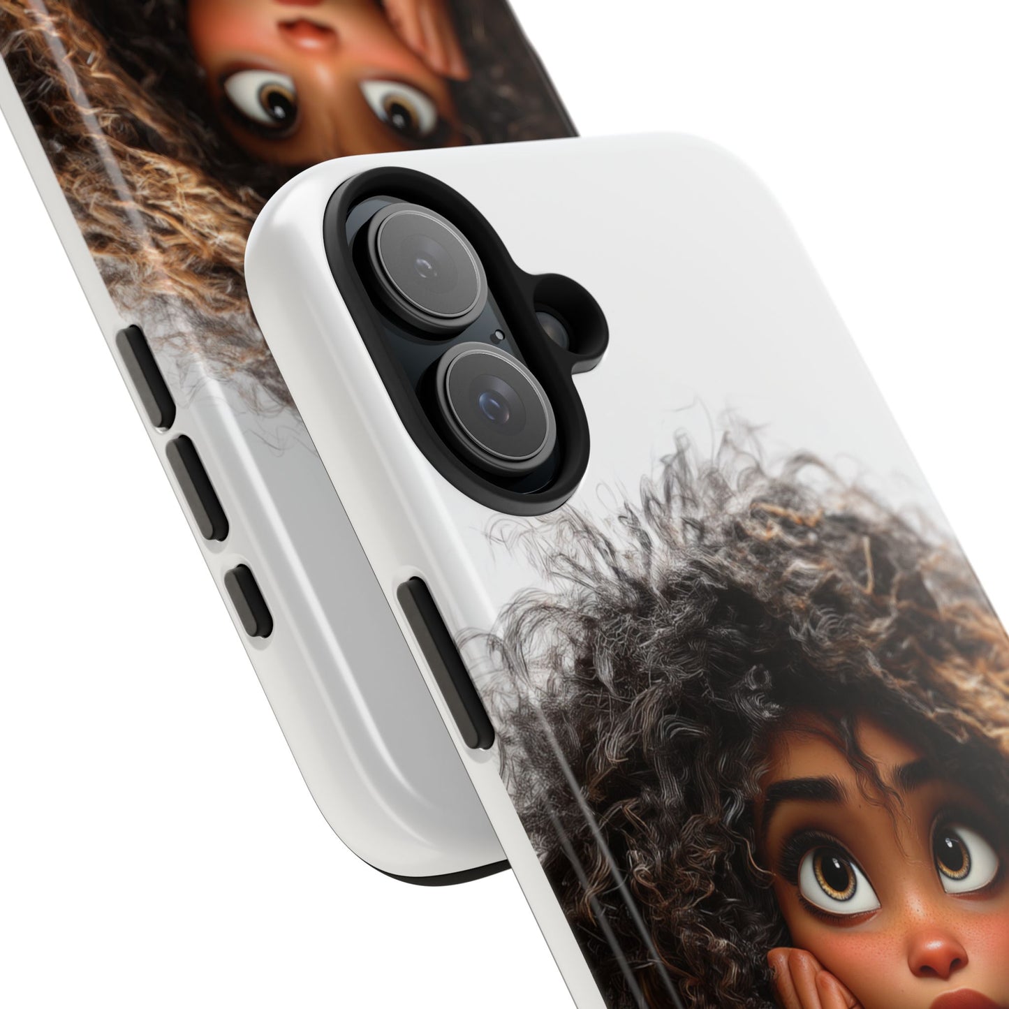 Whimsical Tough Phone Case – Playful Character Design for Teens & Creatives