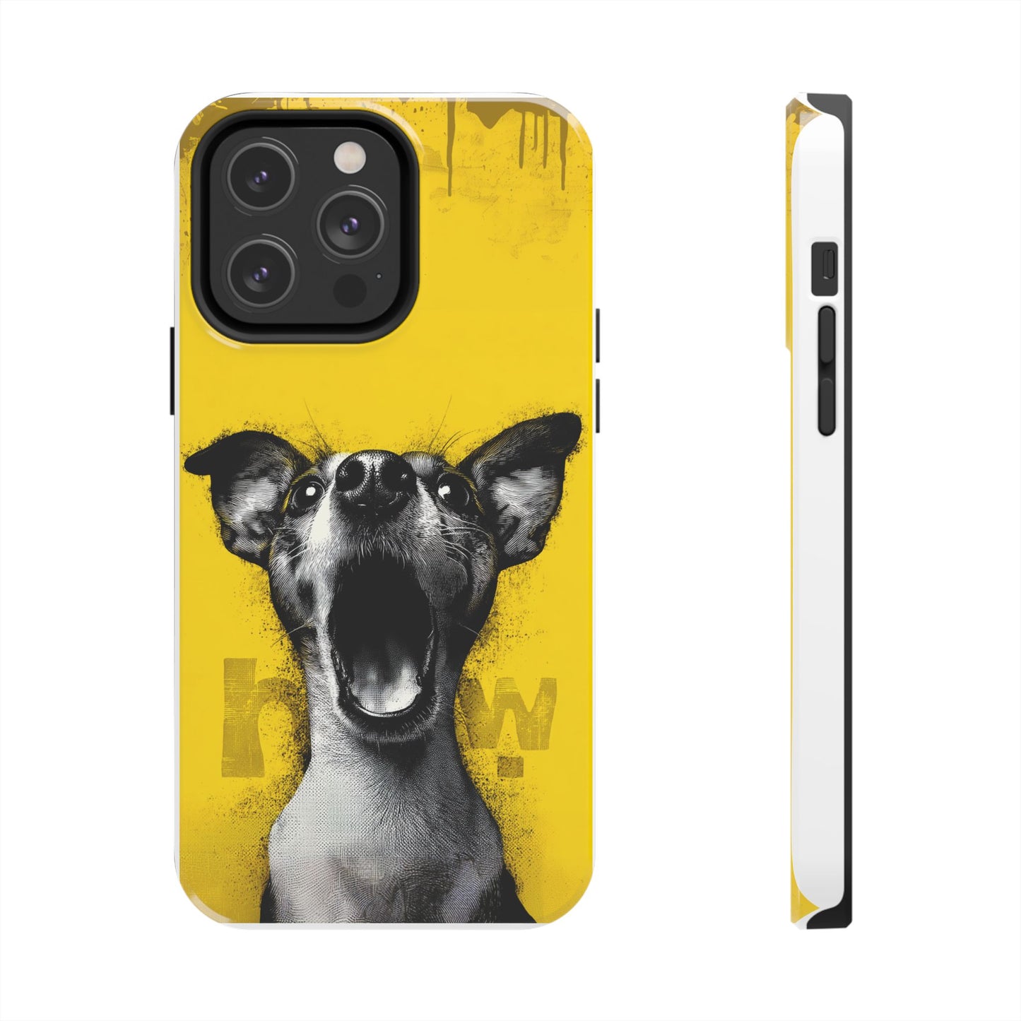 Vibrant Dog Lover Tough Phone Case – Durable Pet-Inspired Protection with Bold Design