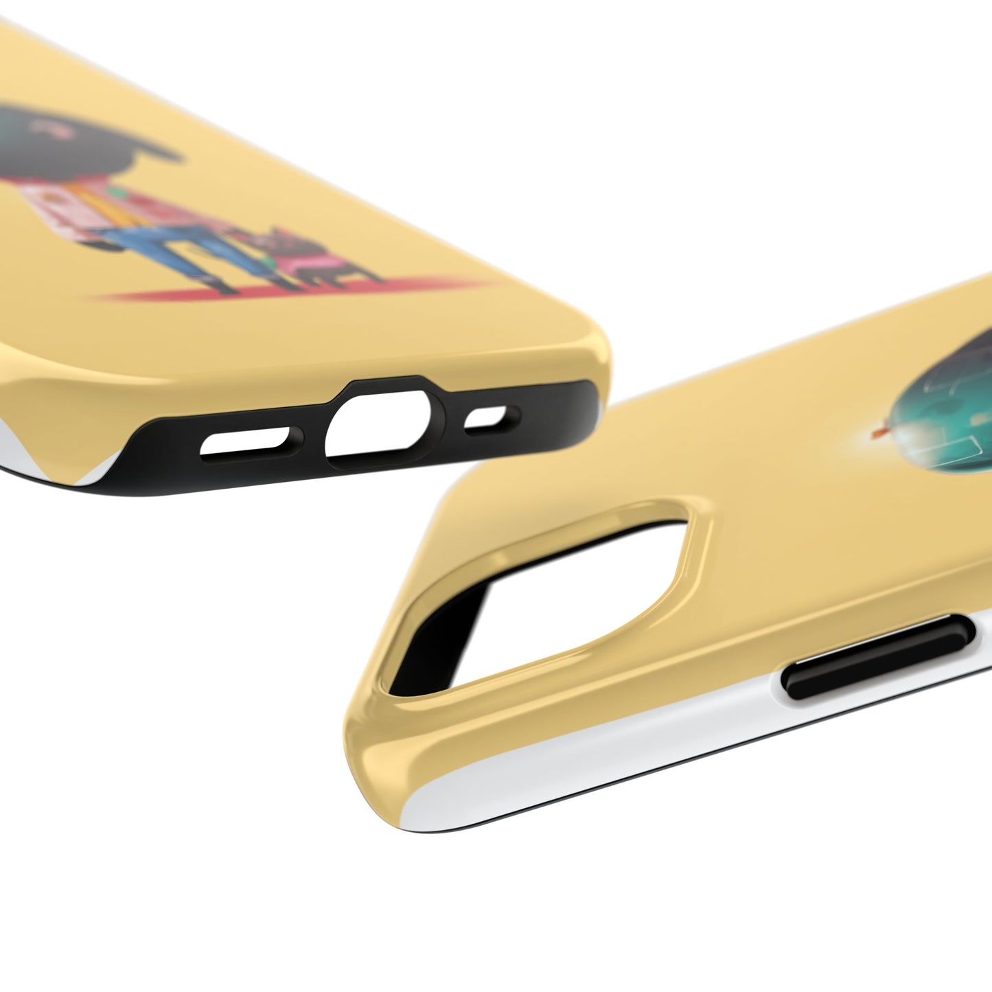 Cute Dog-Themed Tough Phone Cases for Pet Lovers - Durable Protection & Whimsical Design