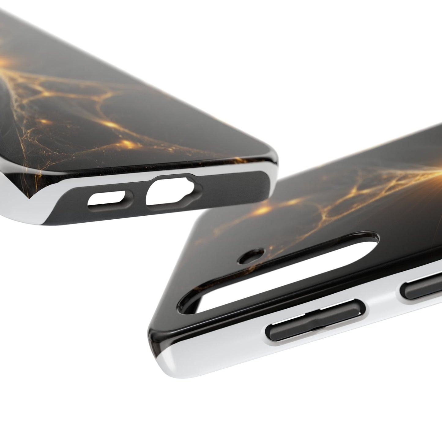 Cosmic Glow Tough Phone Case - Durable Protection with Stunning Galaxy Design
