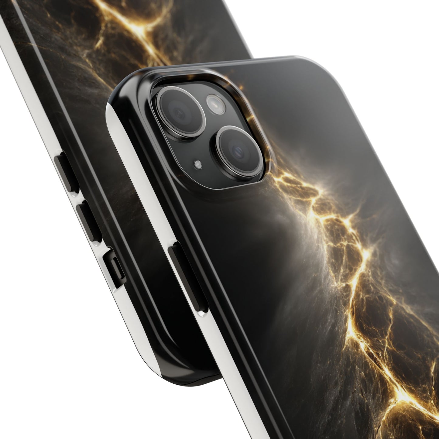 Lightning Bolt Tough Phone Case - Durable & Stylish Protection