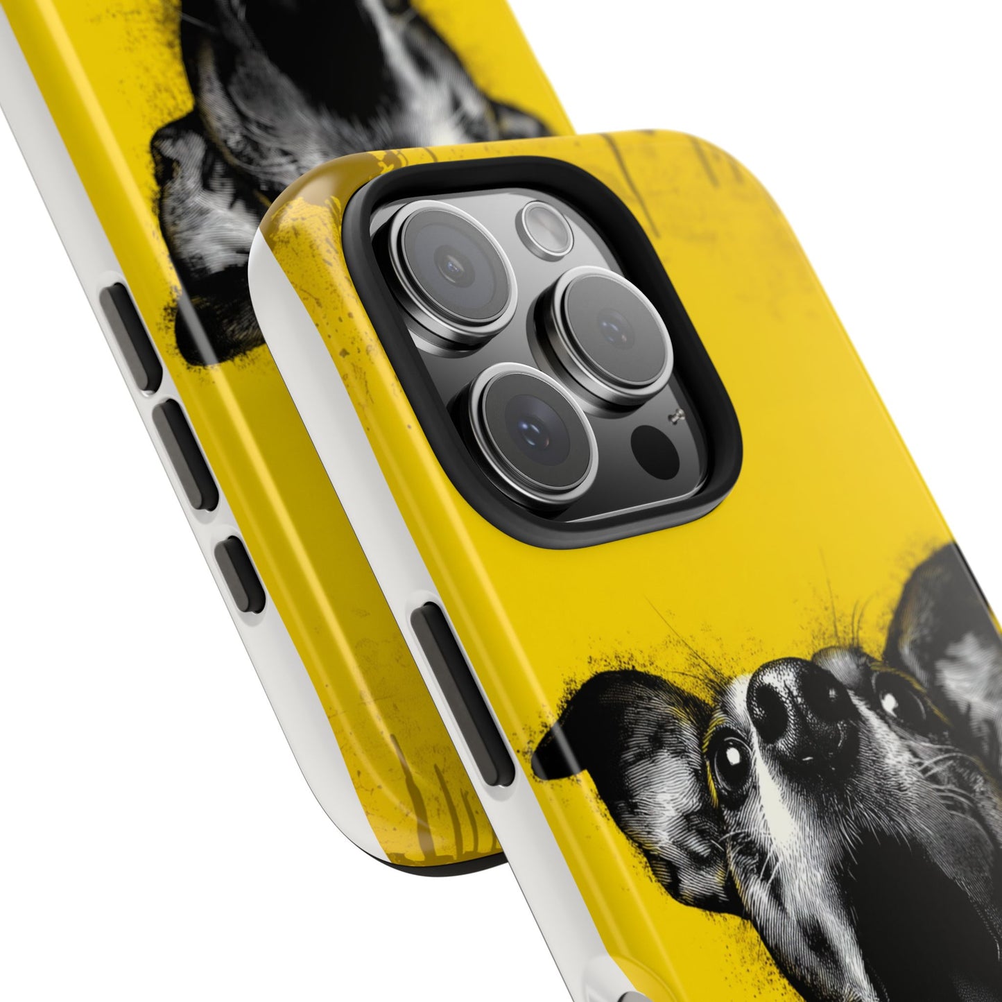 Vibrant Dog Lover Tough Phone Case – Durable Pet-Inspired Protection with Bold Design
