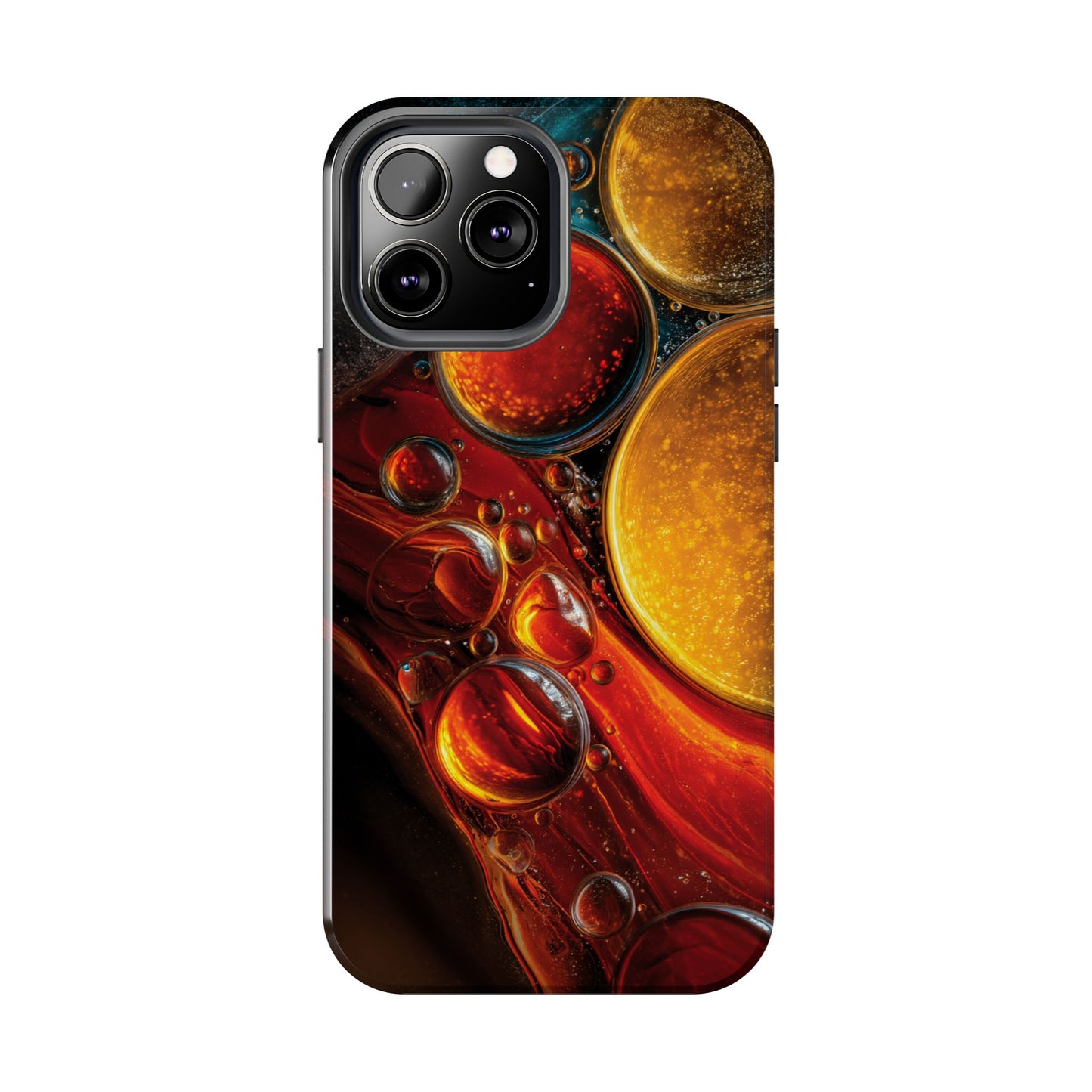 Vibrant Abstract Tough Phone Case - Protective Cover with Colorful Design
