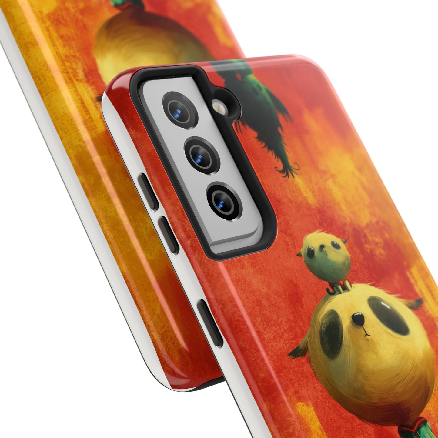 Whimsical Tough Phone Cases - Cute Animal Design for Trendy Protection