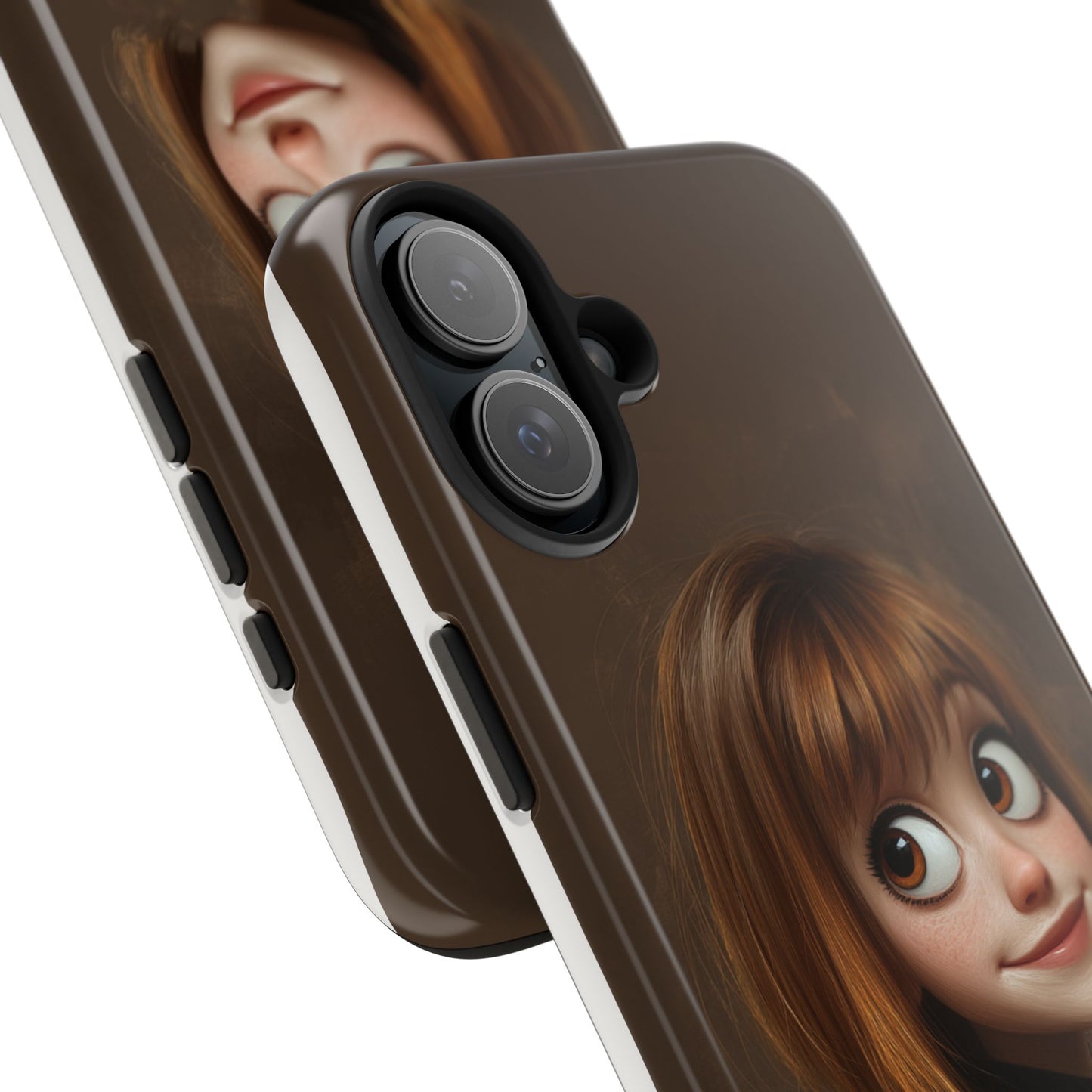 Cute Cartoon Character Tough Phone Case - Durable & Stylish Protection