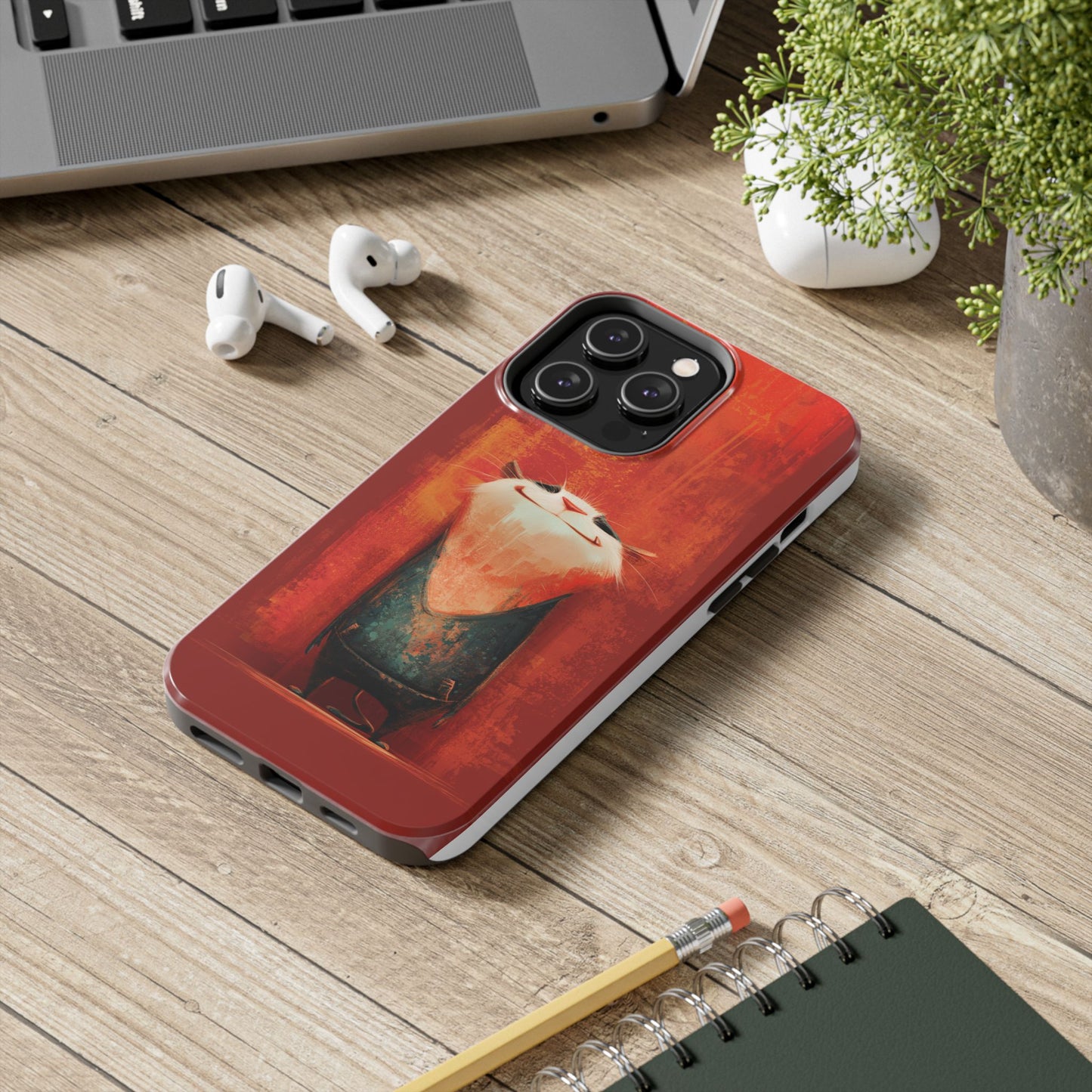 Funny Animal Tough Phone Case – Durable Protection with Whimsical Design