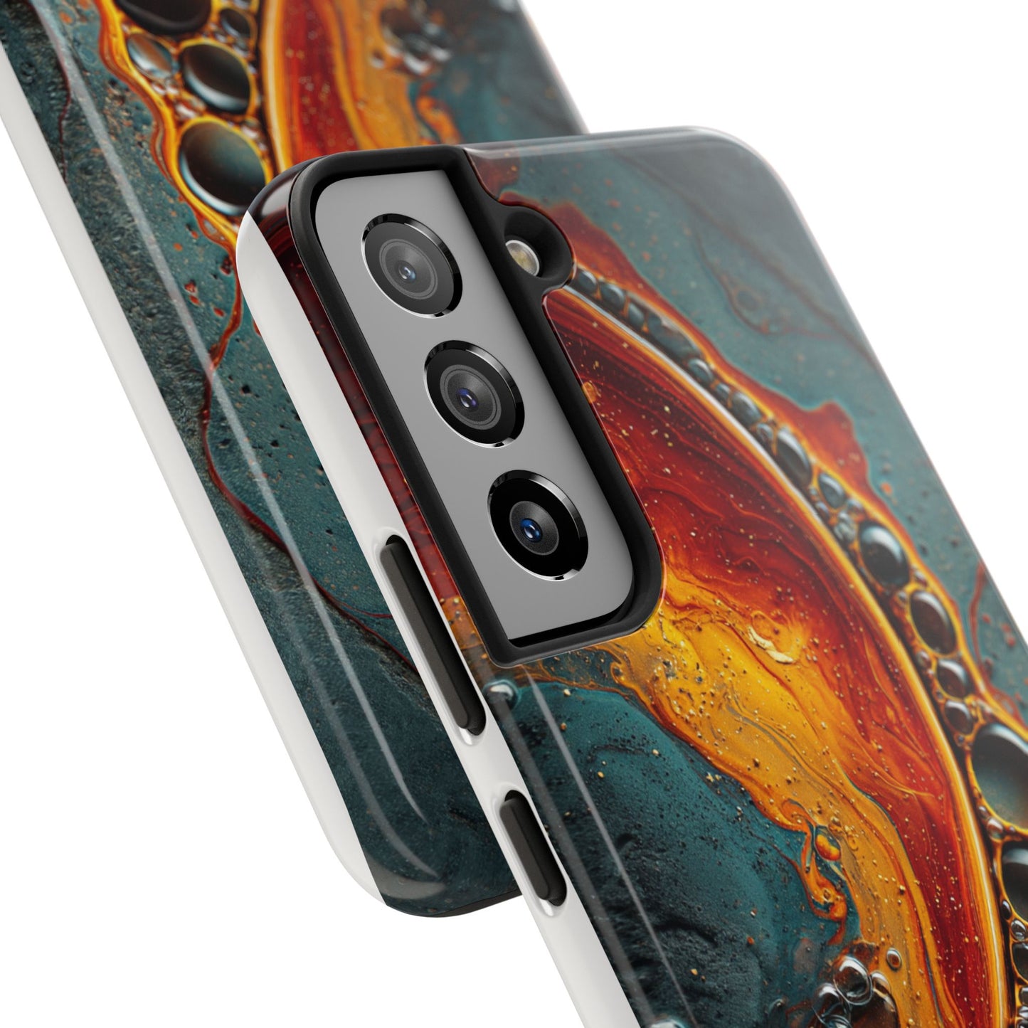 Vibrant Abstract Tough Phone Cases - Stylish Protection