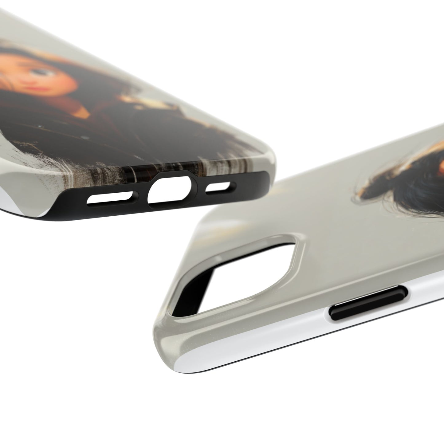 Artistic Tough Phone Case - Unique Design for Creative Souls