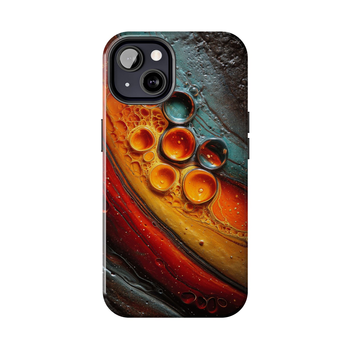 Artistic Tough Phone Case - Unique Abstract Design for Durable Protection