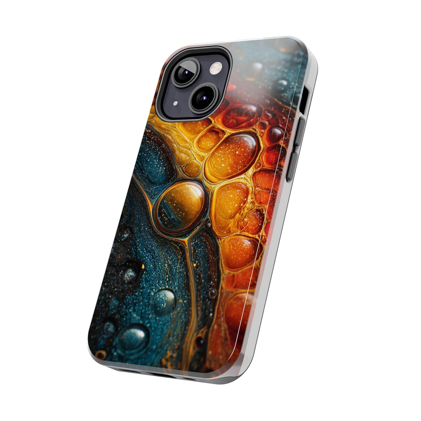 Abstract Art Tough Phone Case - Colorful Design for Stylish Protection
