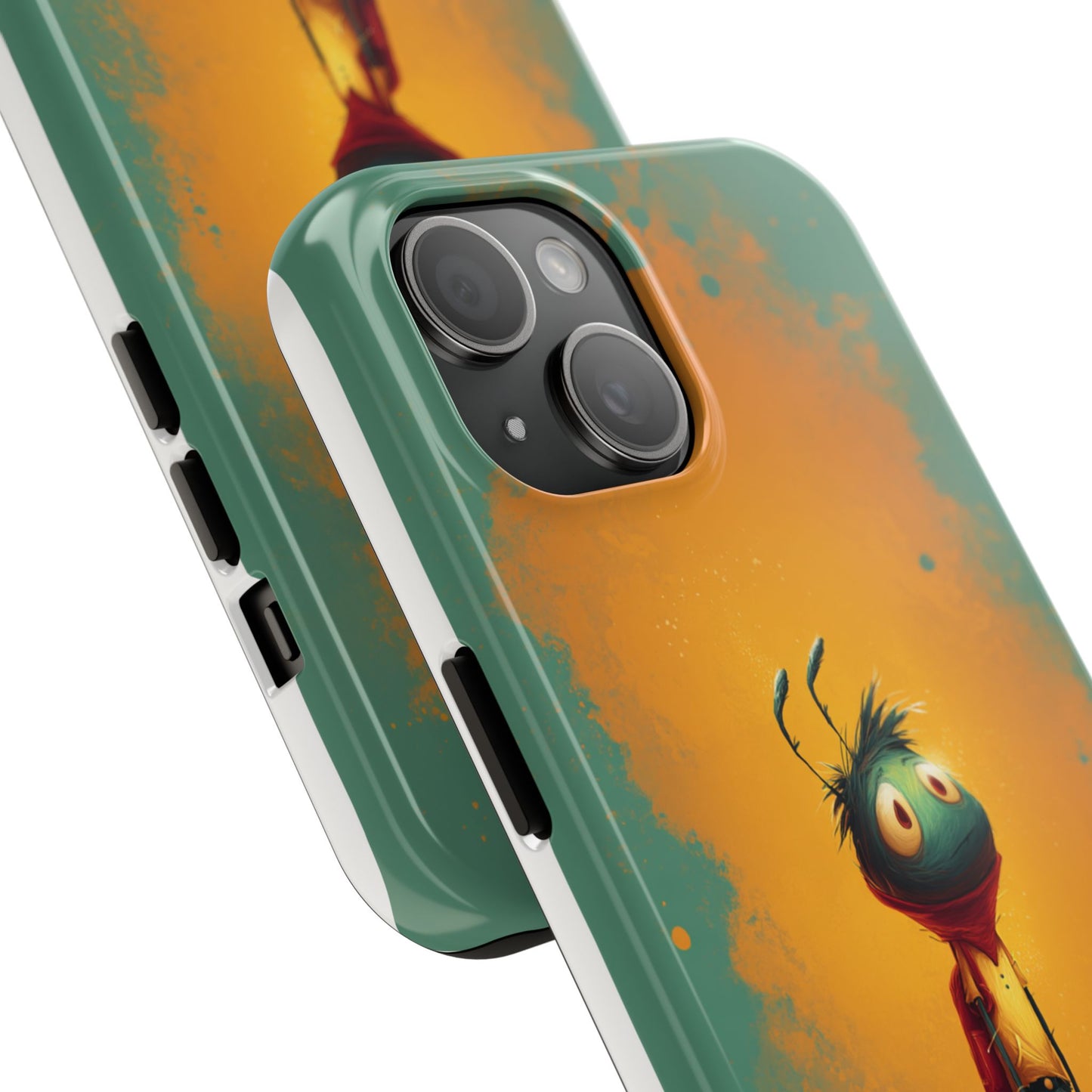 Whimsical Tough Phone Cases for Kids – Vibrant Character Design
