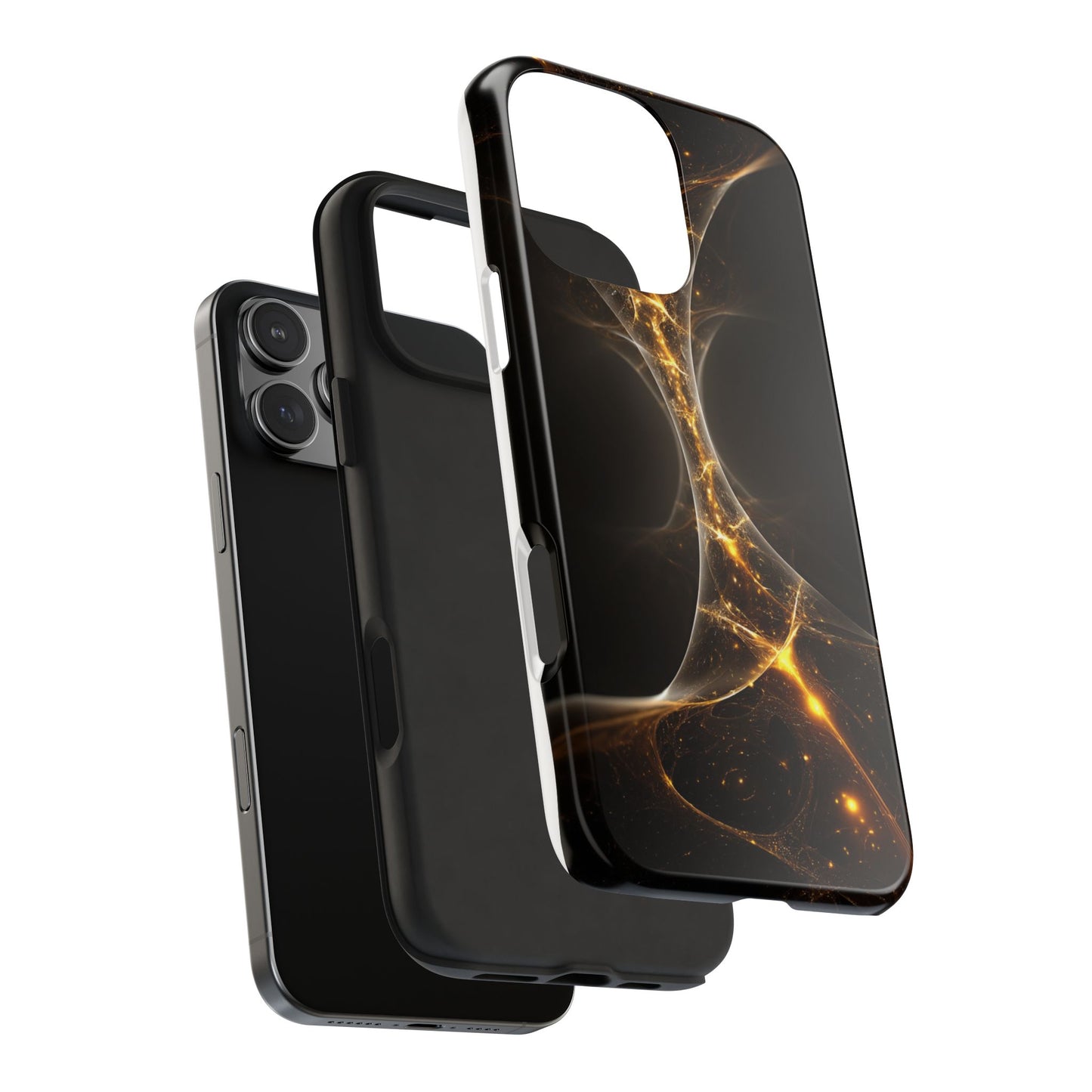 Cosmic Glow Tough Phone Case - Durable Protection with Stellar Design
