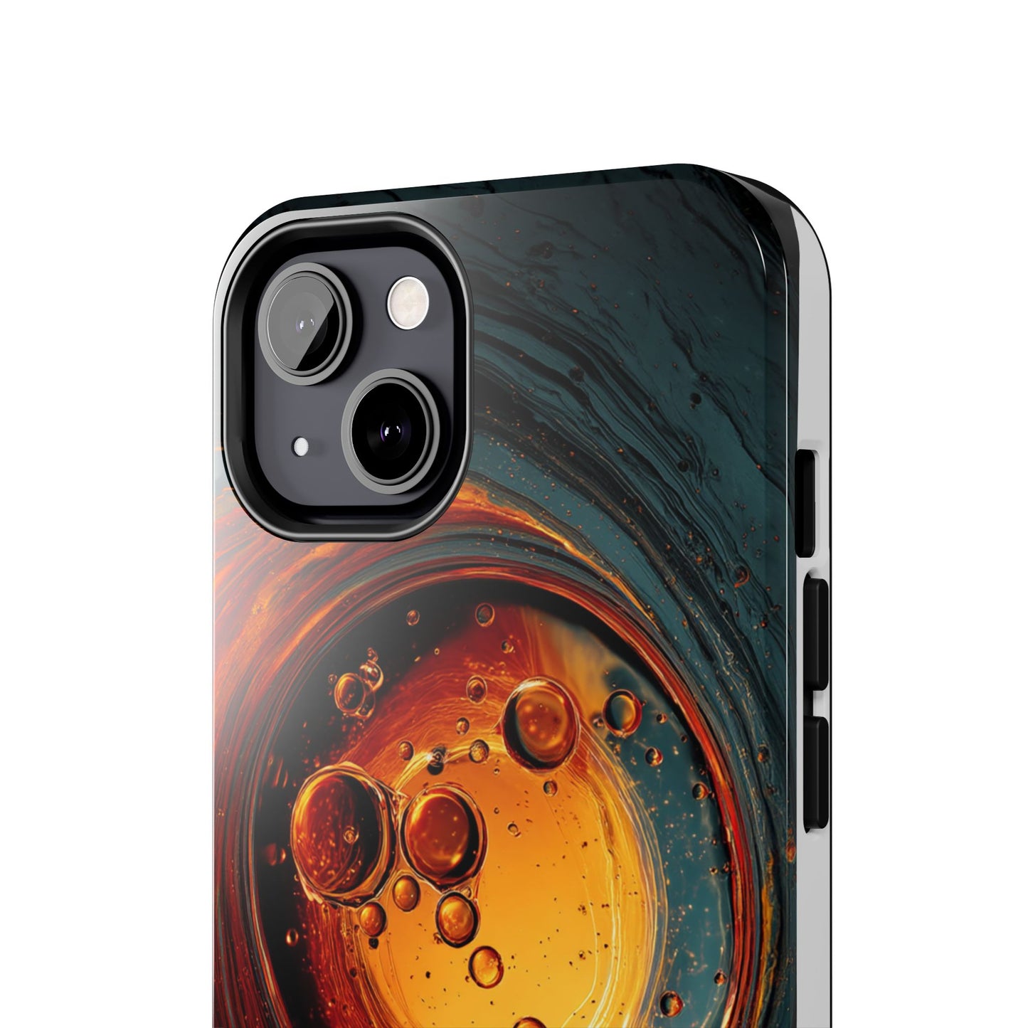 Vibrant Abstract Phone Case with Bubble Design - Tough & Stylish
