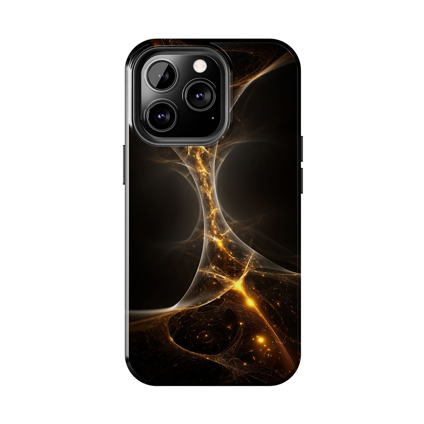 Cosmic Glow Tough Phone Case - Durable Protection with Stellar Design