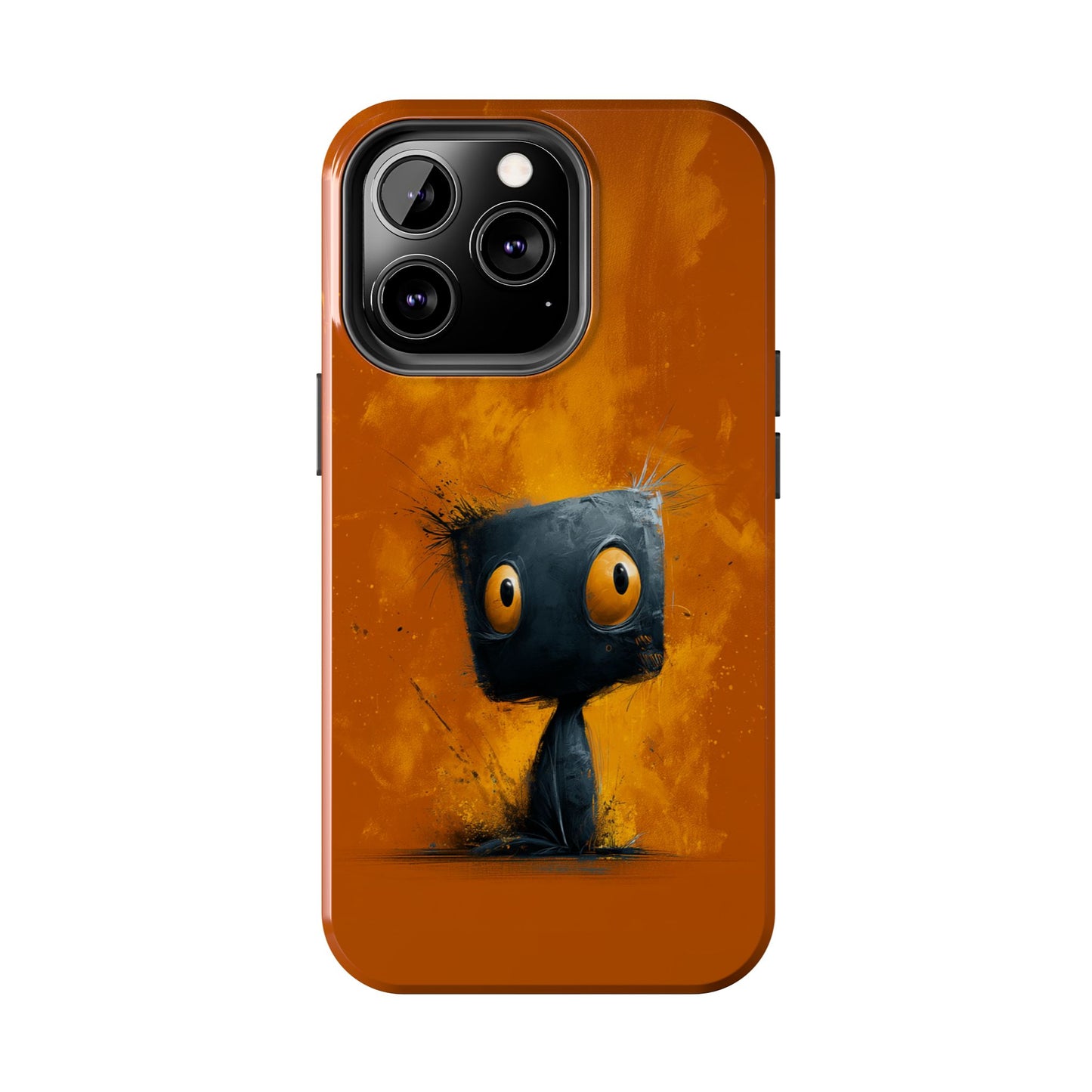 Cute Monster Tough Phone Case - Durable Protector for Kids & Adults