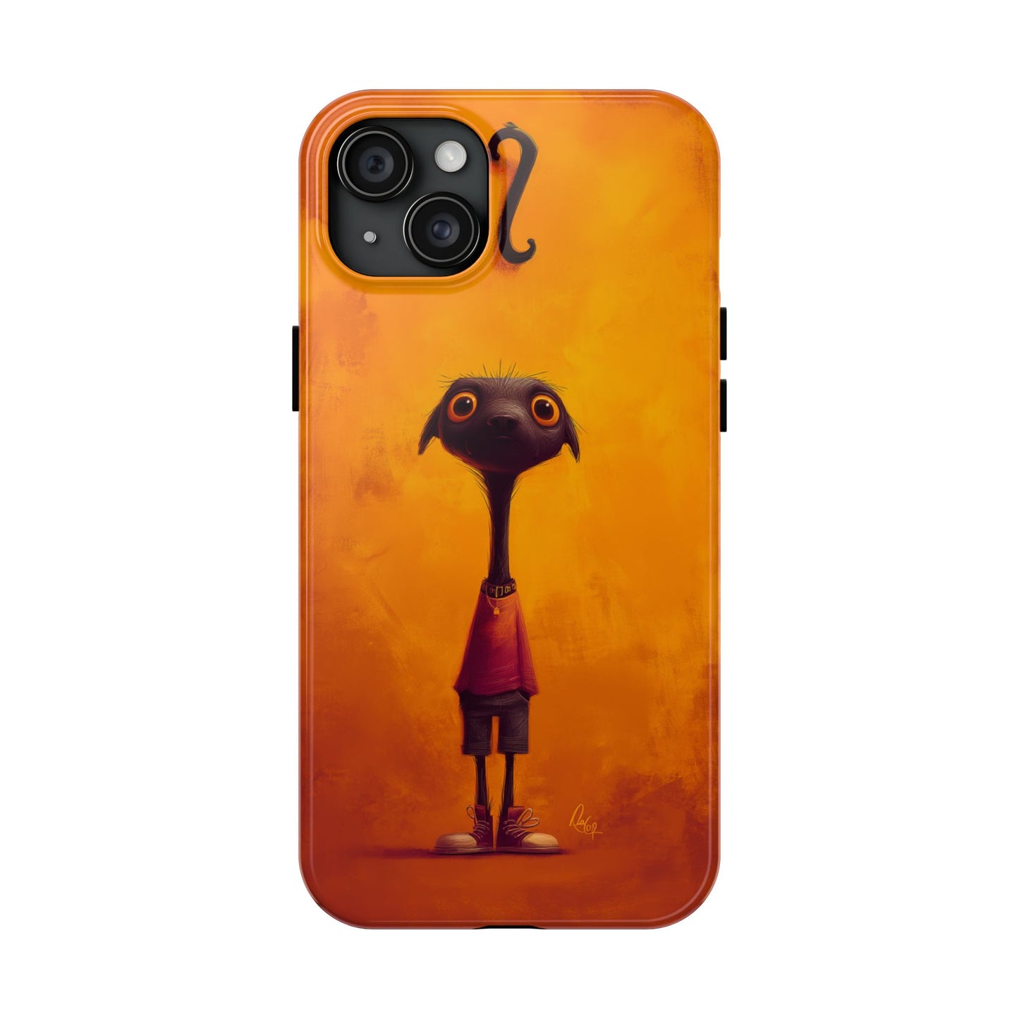 Whimsical Tough Phone Cases - Unique, Durable Design for Creative Minds