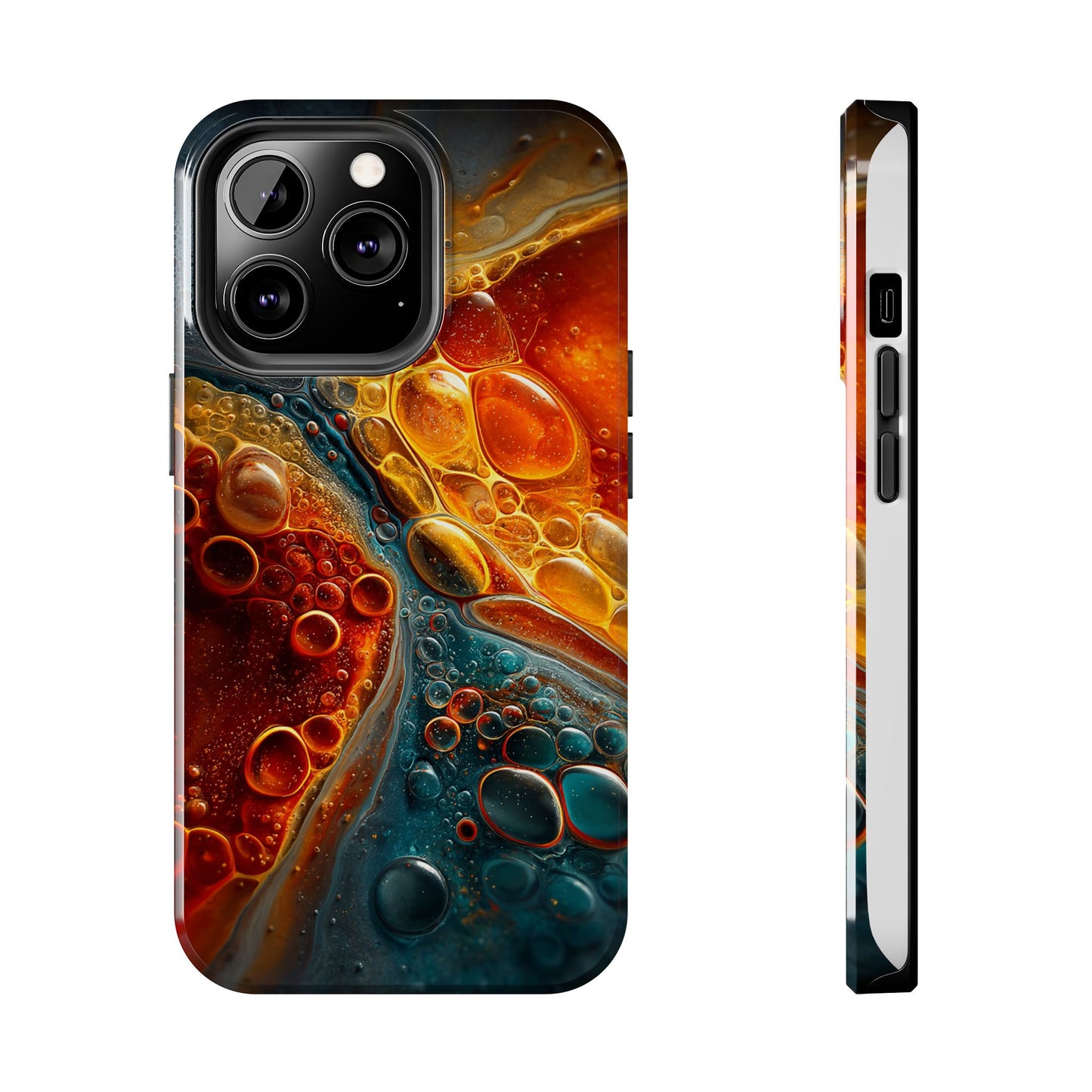 Vibrant Abstract Tough Phone Case - Protect Your Device with Style