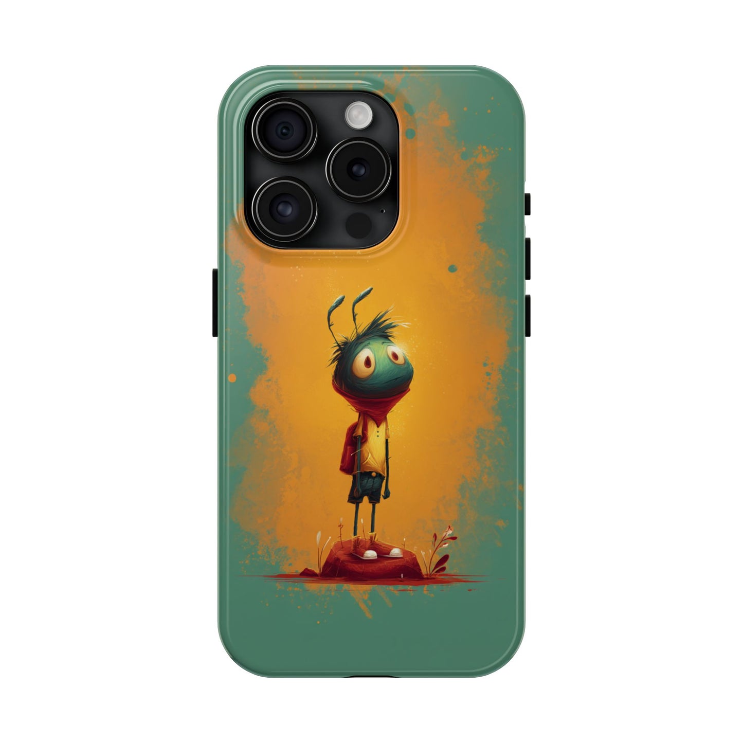 Whimsical Tough Phone Cases for Kids – Vibrant Character Design