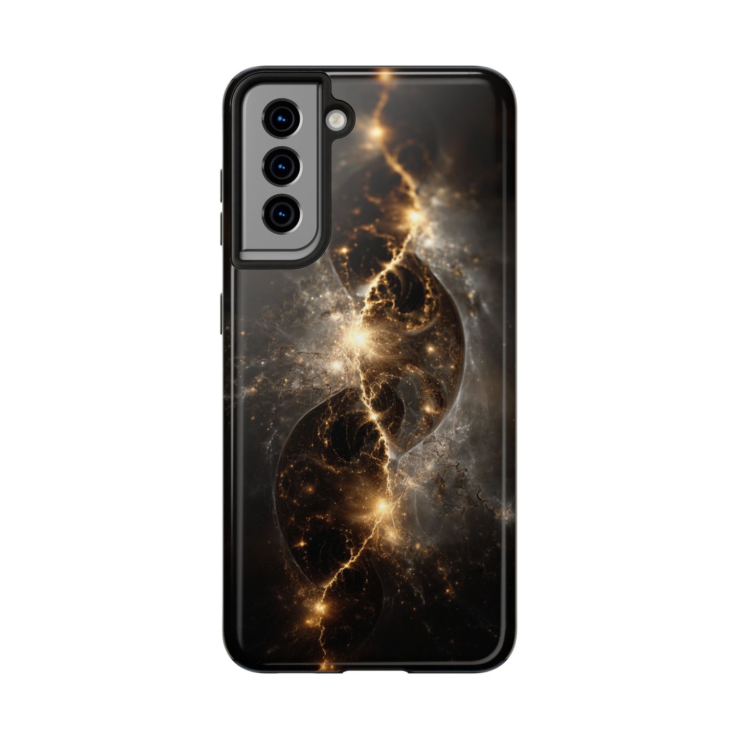 Galaxy-Inspired Tough Phone Case - Cosmic Protection for Your Device