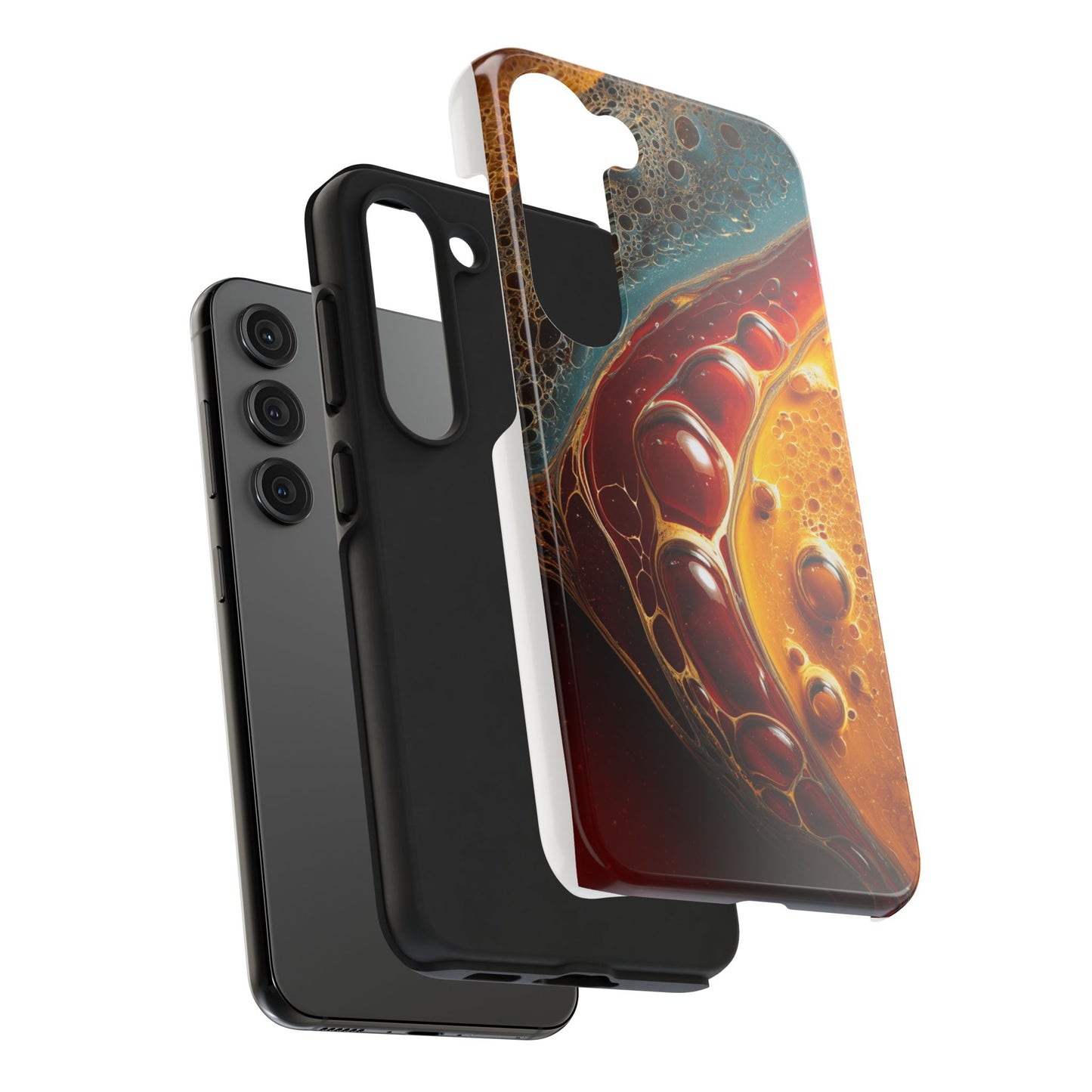 Vibrant Abstract Tough Phone Case - Colorful Protection for Your Device