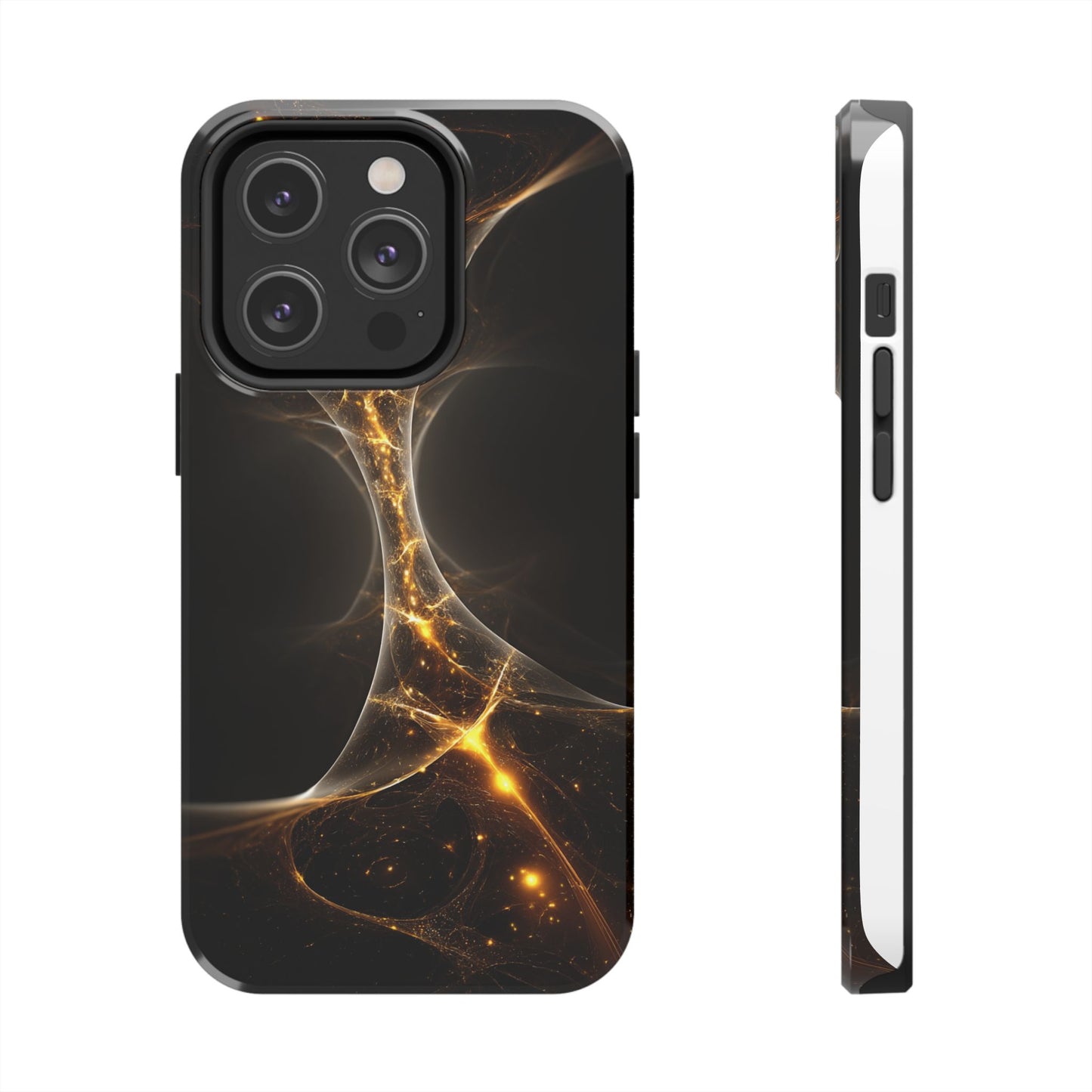 Cosmic Glow Tough Phone Case - Durable Protection with Stellar Design
