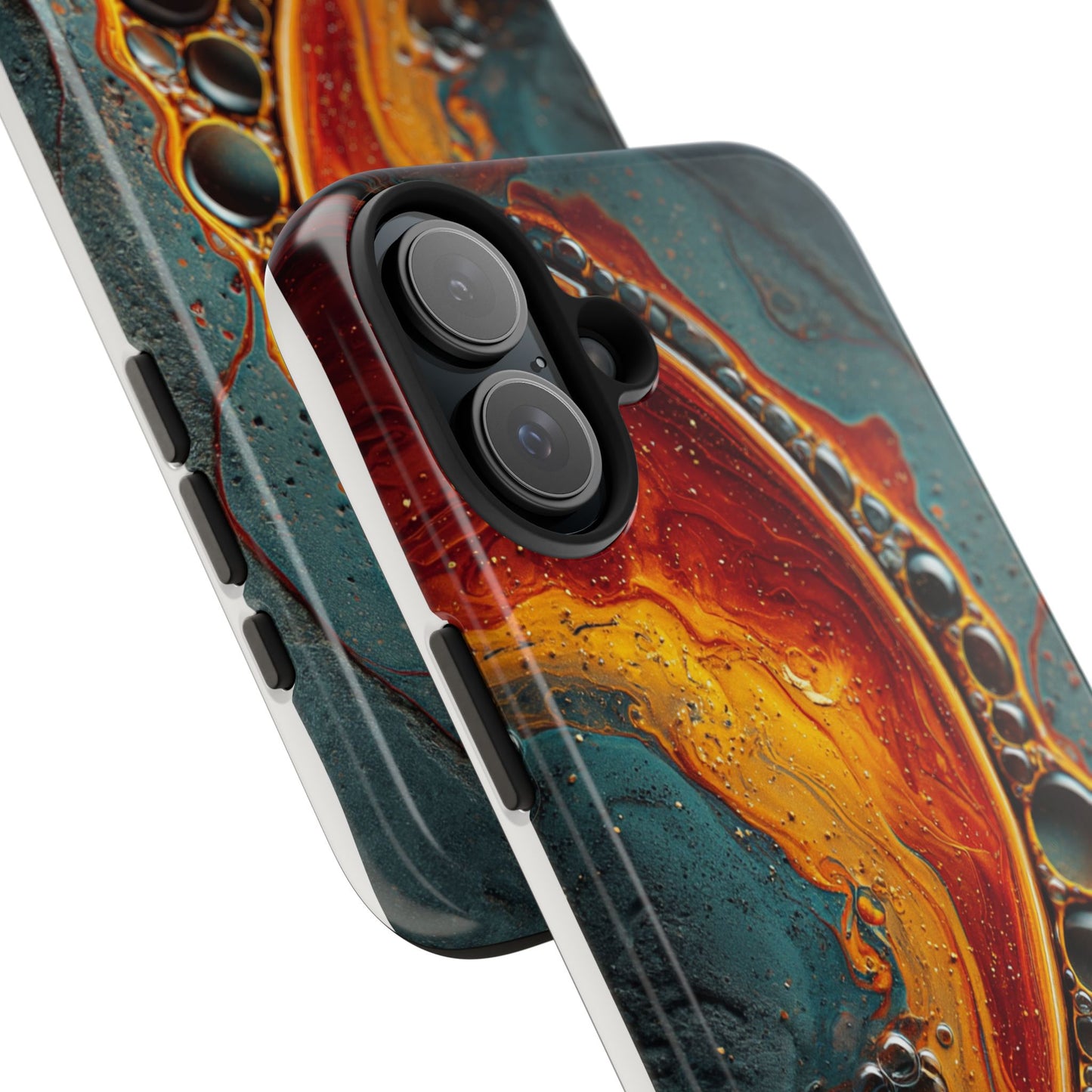 Vibrant Abstract Tough Phone Cases - Stylish Protection
